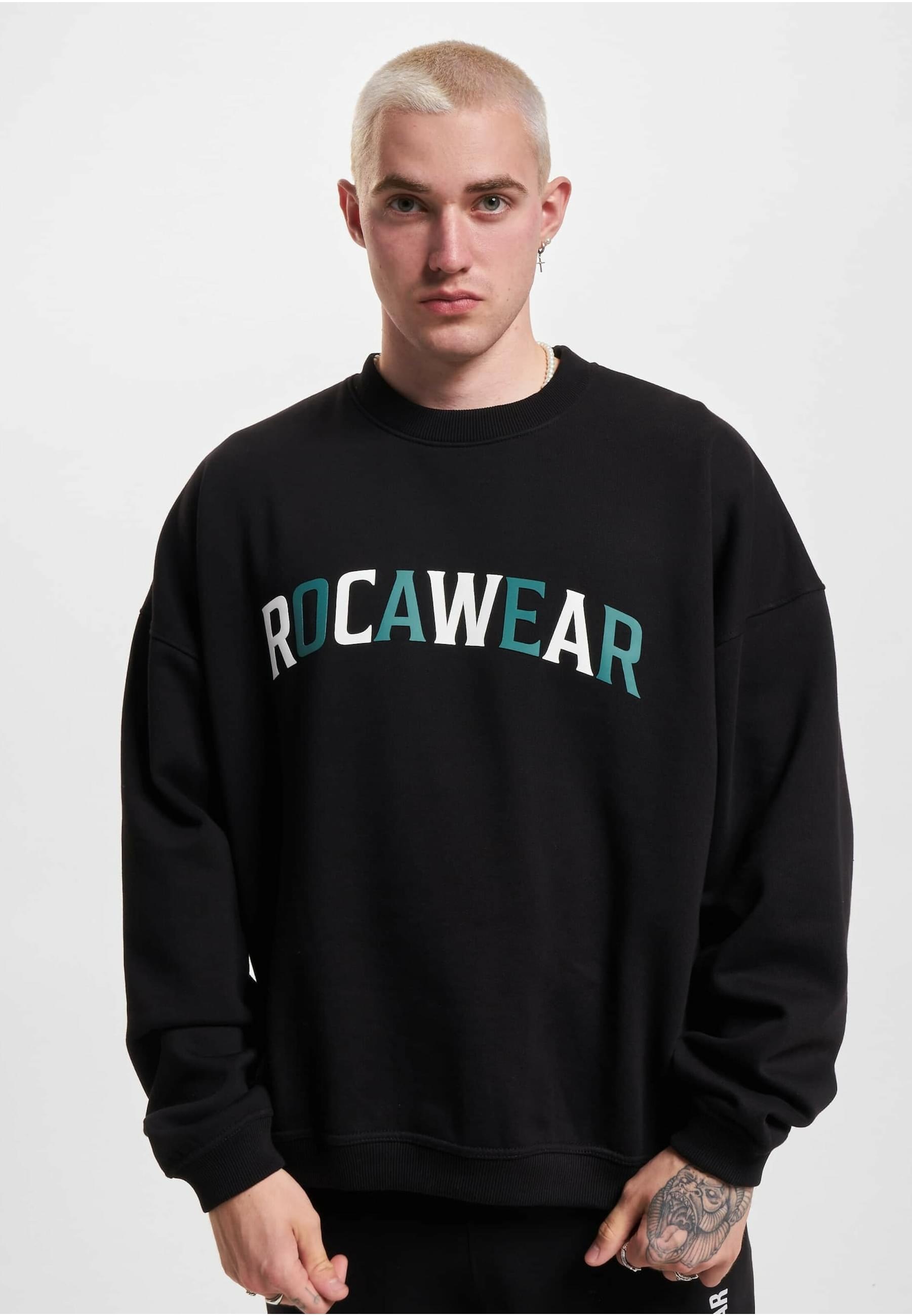 Rocawear Rundhalspullover »Rocawear Herren Rocawear School Pullover«, (1 tlg.)
