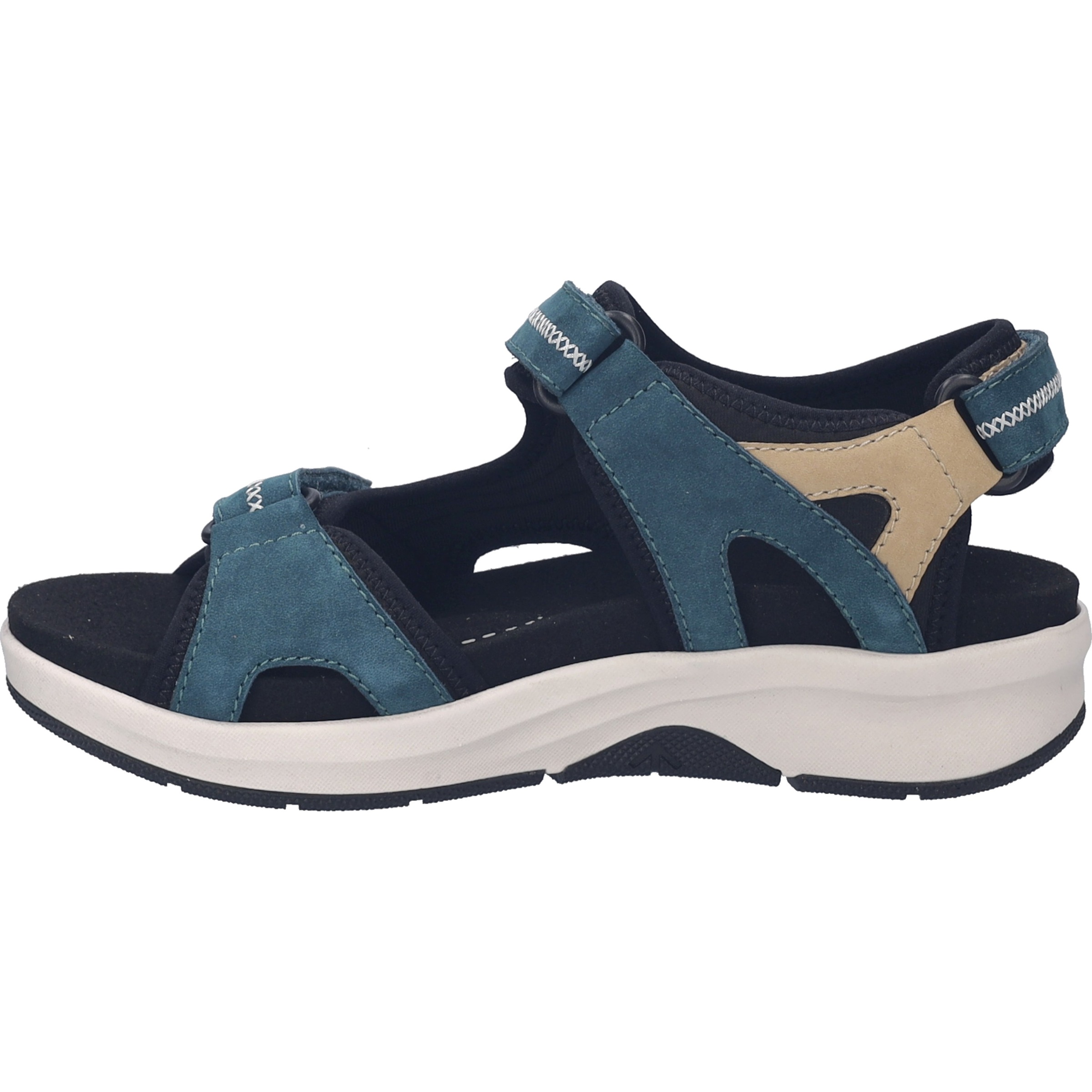 Thumbnail - Josef Seibel Sandale "Estelle 02, grün-beige"