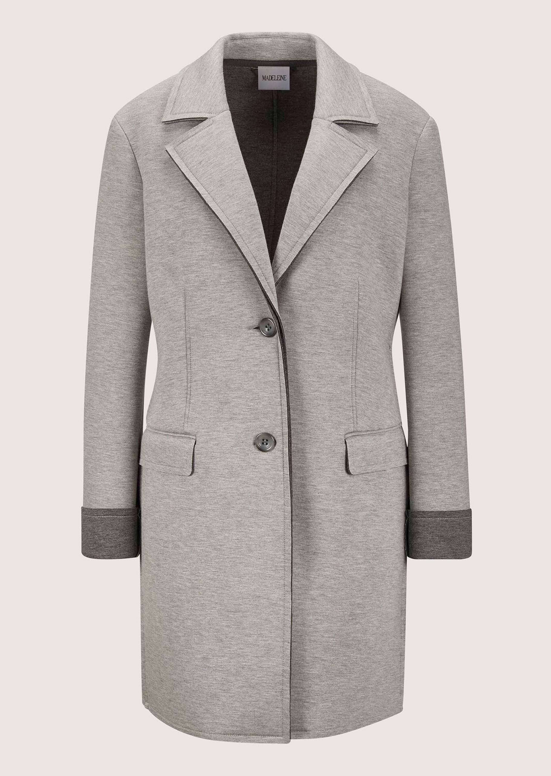 MADELEINE Kurzjacke "Longjacke Modische Longjacke aus Baumwollmix"