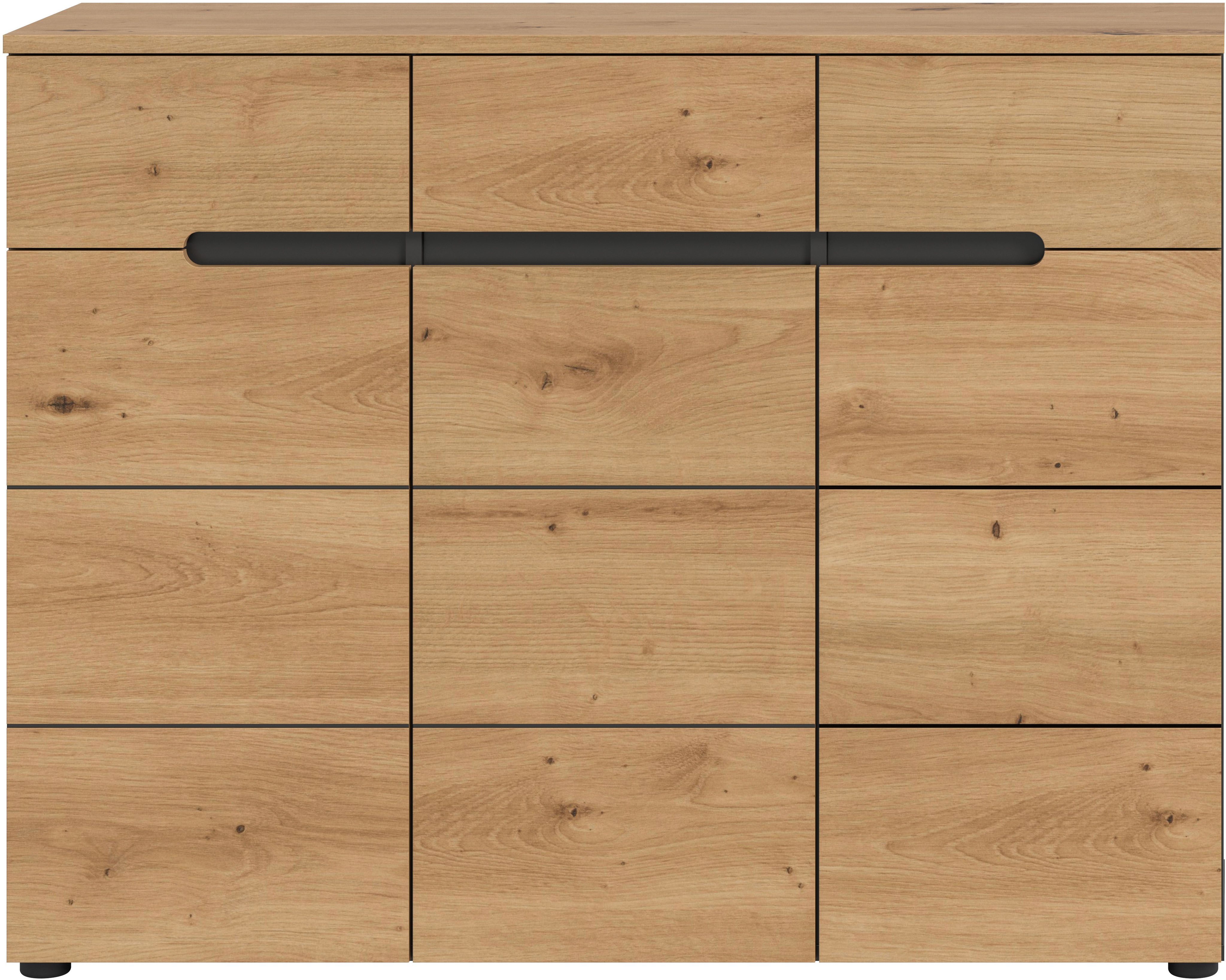 Thumbnail - INOSIGN Garderobenschrank "REHAT, TOPSELLER, Breite 120 cm, 3 Türen, 3 Schubkästen, 12 Fächer" in verschiedenen Farben e...