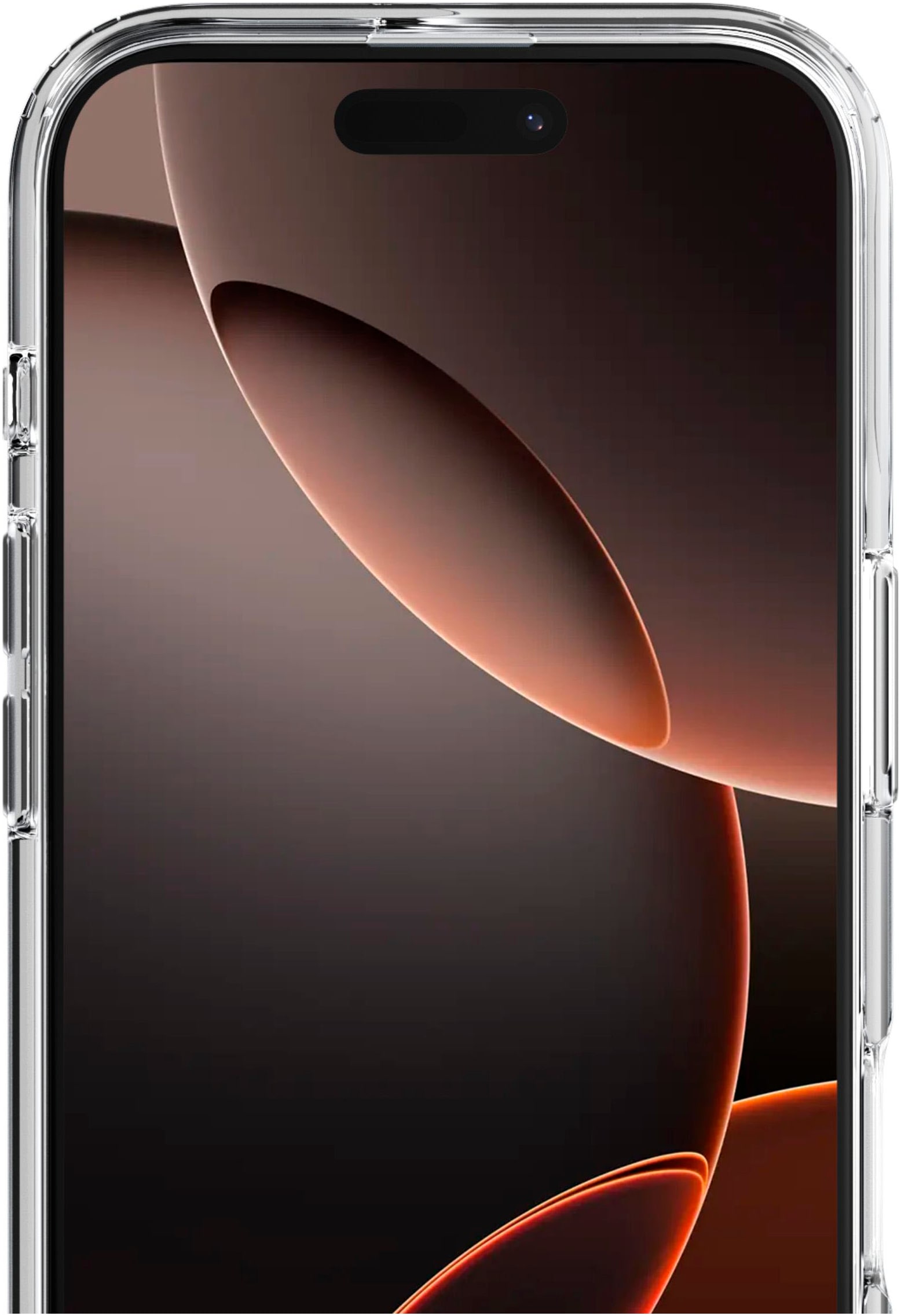 VONMÄHLEN Smartphone-Hülle »iPhone 16 Pro Max, Transparent Case - Schutzhülle,White«