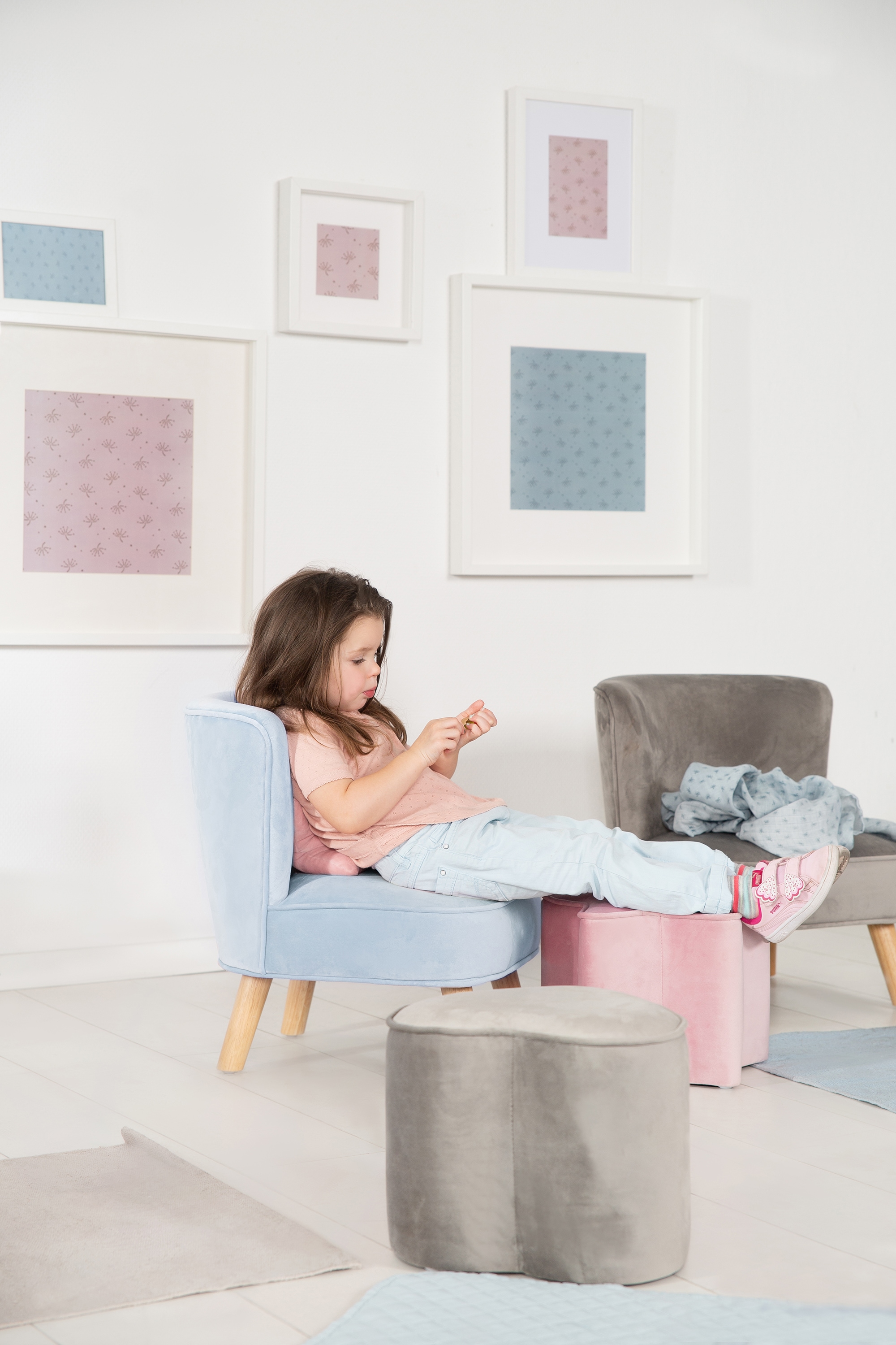 roba® Kindersessel »Lil Sofa« mit Holzfüßen