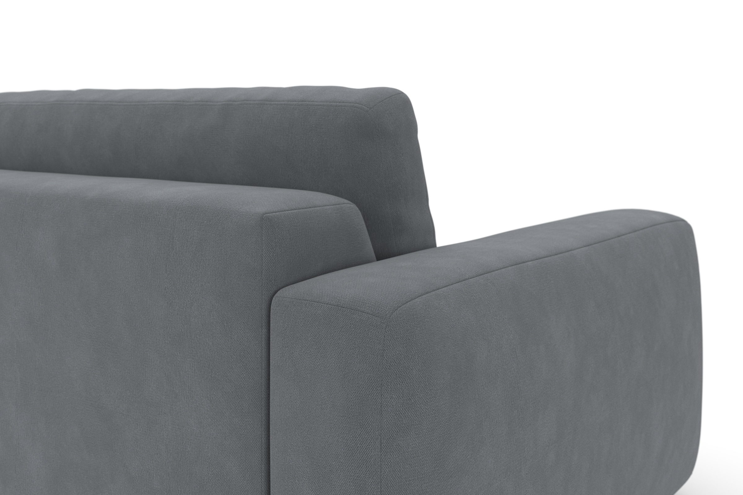 TRENDMANUFAKTUR Big-Sofa »Bourbon, Designsofa,«, mit extra hohem Sitzkomfort, in trendigem Cord Bezug erhältlich