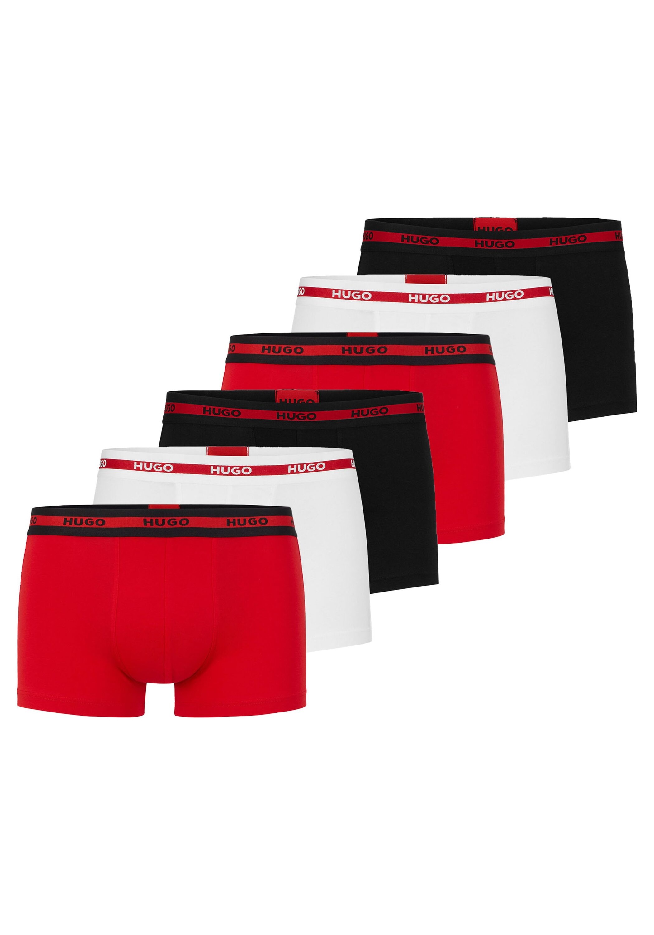 HUGO Boxershorts "Boxershort TRUNK TRIPLET PLANET 6er Pack" günstig online kaufen