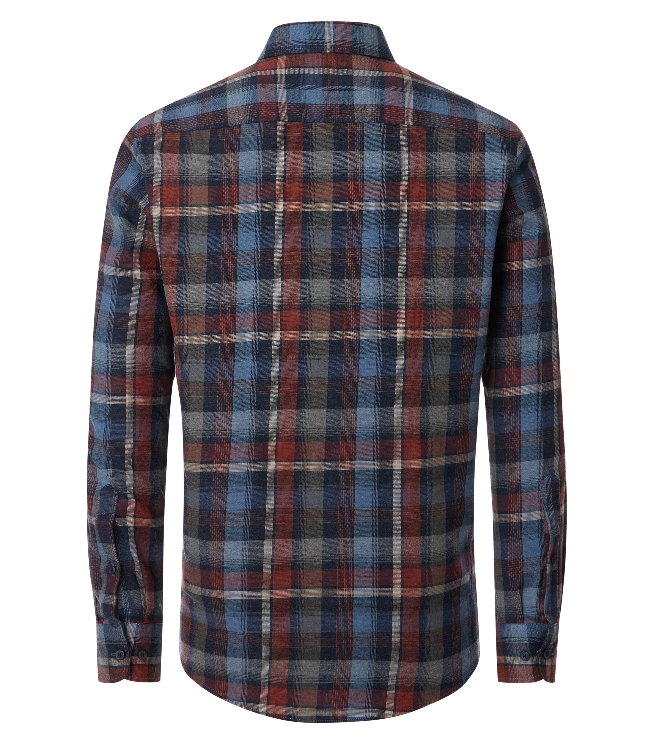 CASAMODA Langarmhemd "CASAMODA Freizeithemd kariert" günstig online kaufen