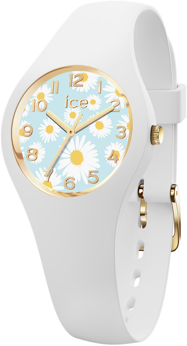 ice-watch Quarzuhr »ICE flower - White daisy - Extra small - 3H, 021732« |  BAUR | Solaruhren