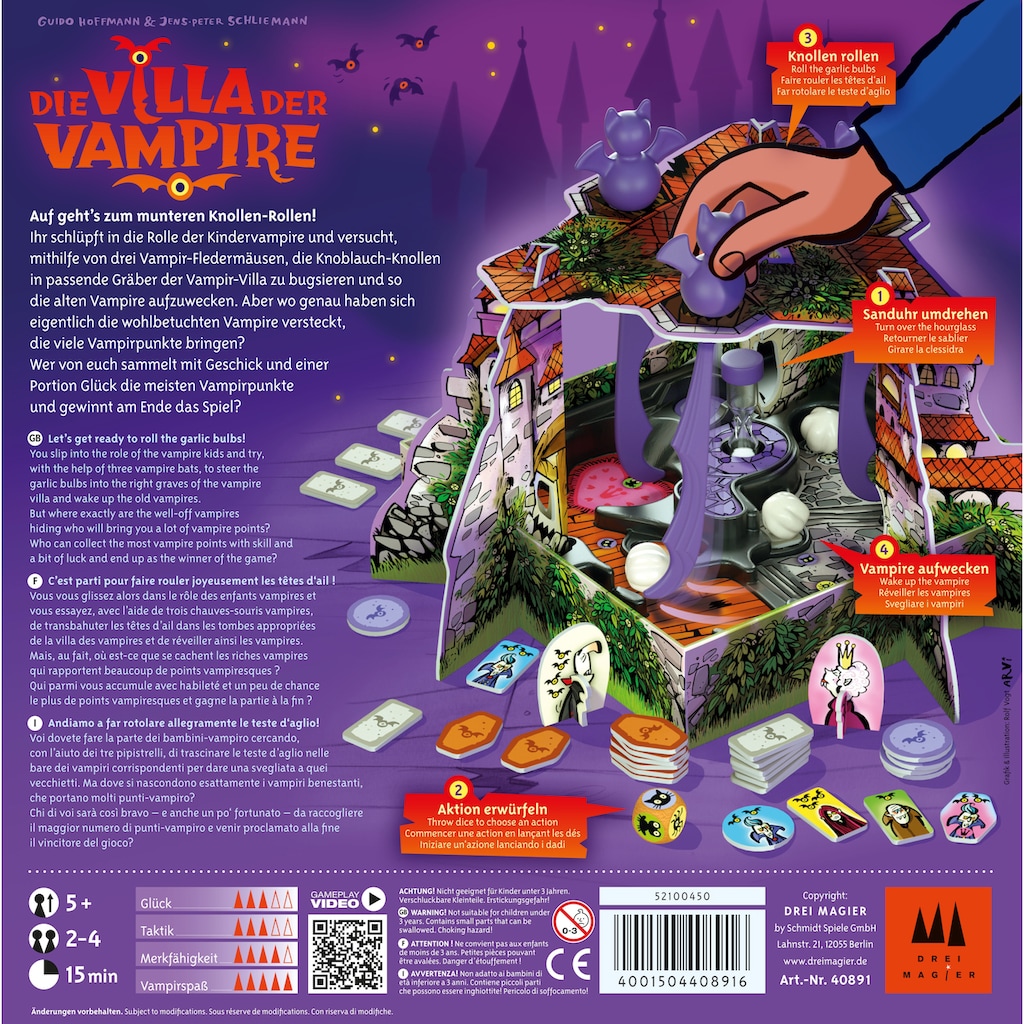Drei Magier Spiele Spiel »Villa der Vampire«