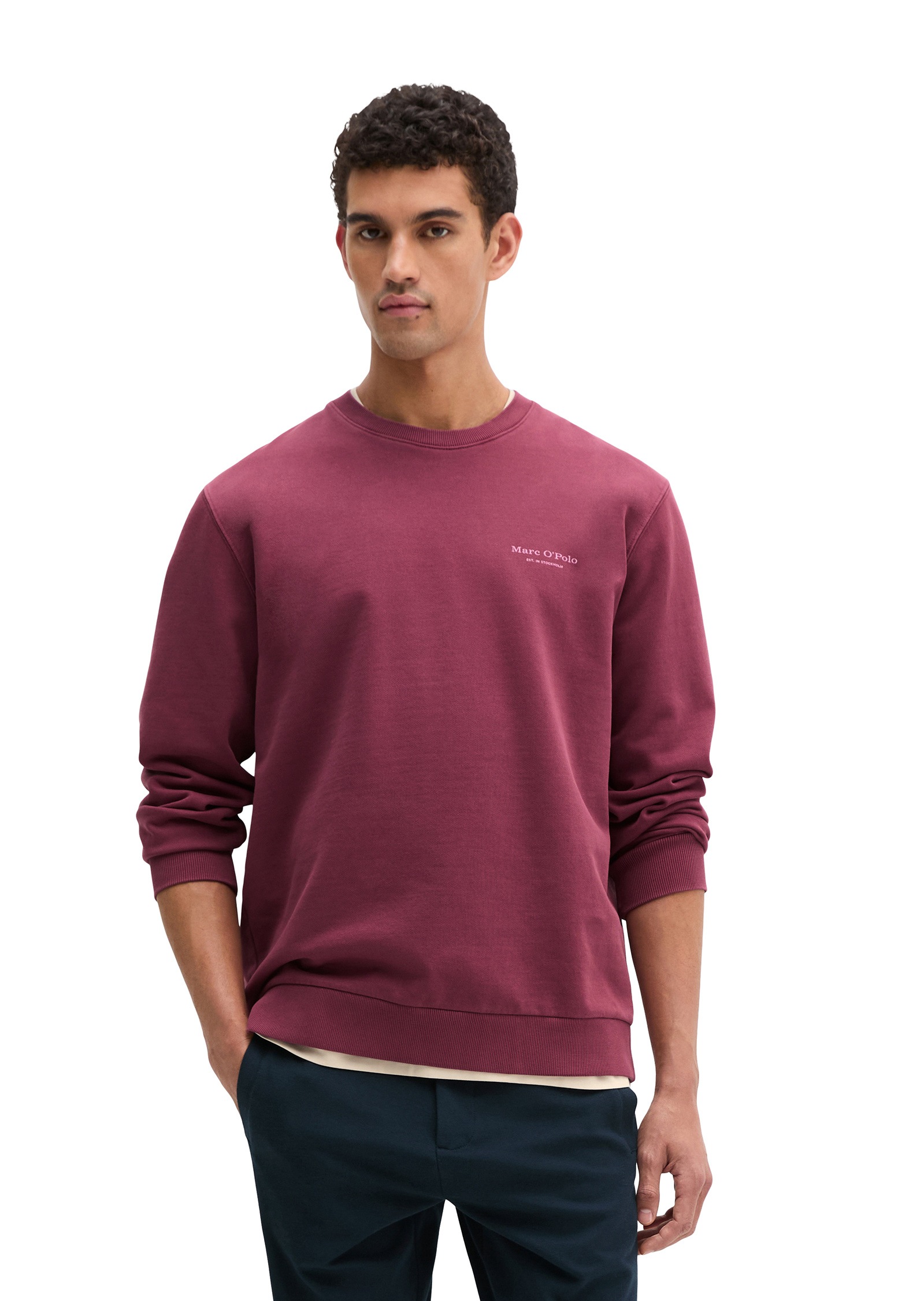 Marc O'Polo Men's Sweatshirt Acai Size L