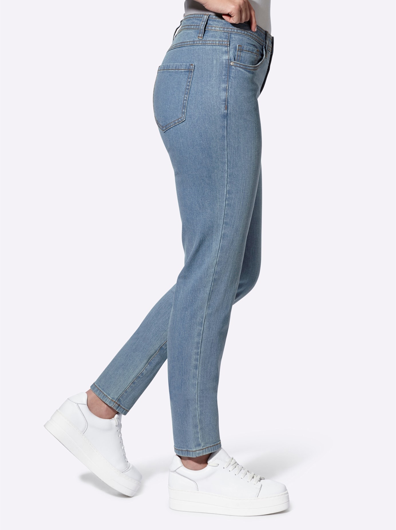 Casual Looks 5-Pocket-Jeans 1 Stk. tlg. günstig online kaufen