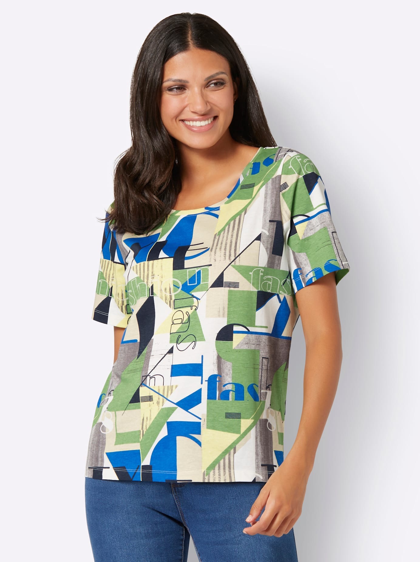 Classic Basics Kurzarmshirt »Rundhals-Shirt«, (1 tlg.)