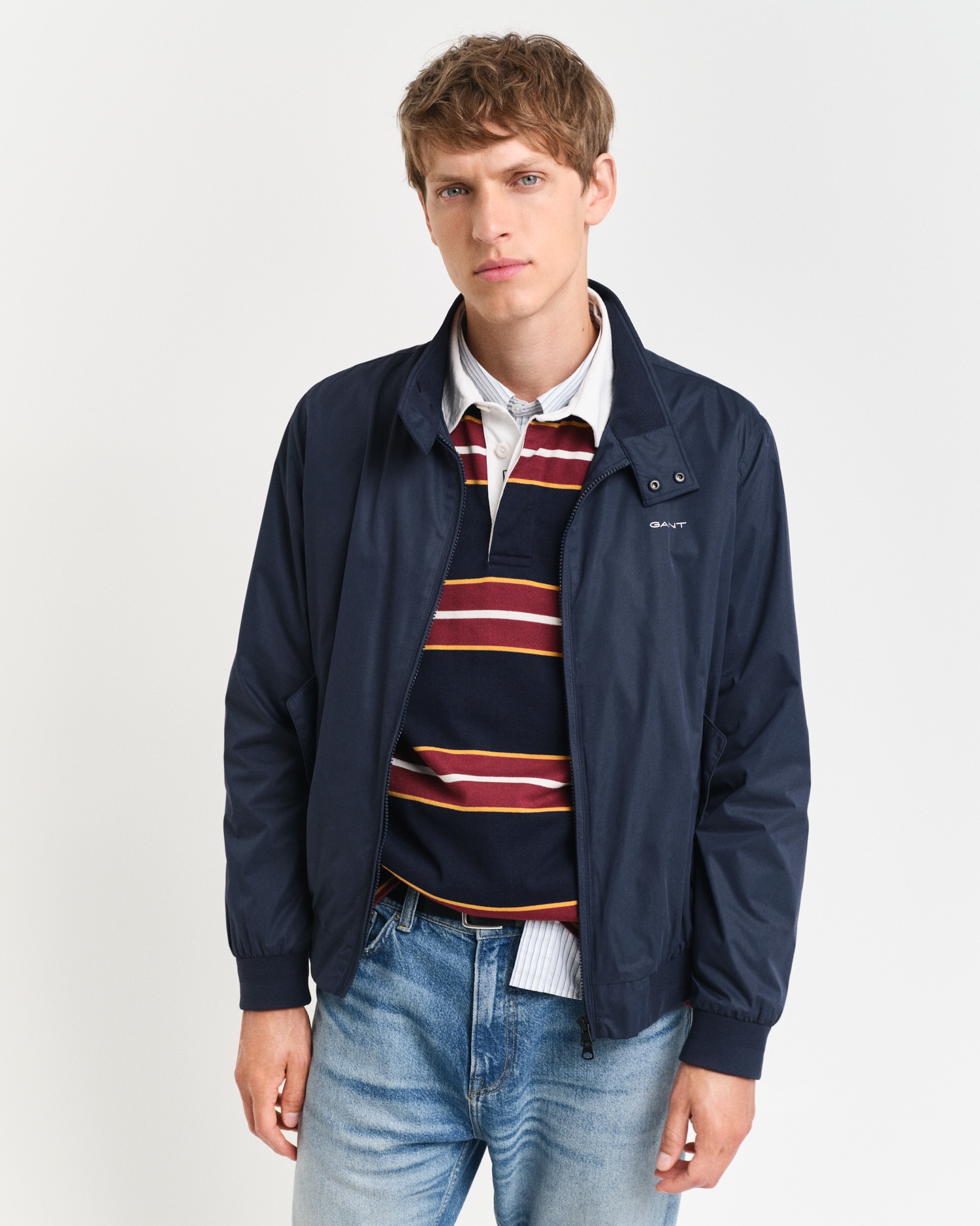 Gant Blouson "Leichte, taillierte Jacke, wetterbeständige Harrington Jacke günstig online kaufen