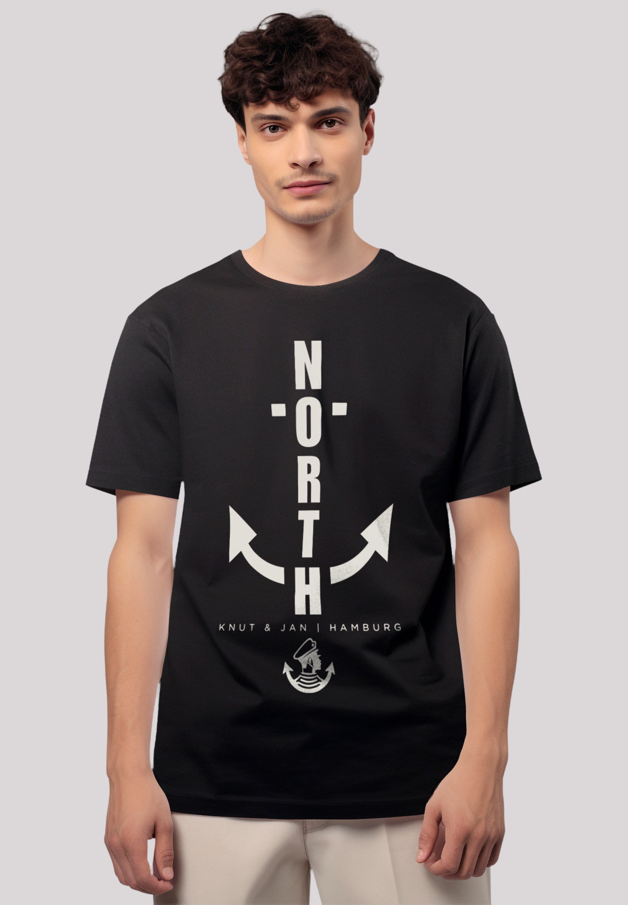 F4NT4STIC T-Shirt "North Anker Knut & Jan Hamburg", Premium Qualität günstig online kaufen