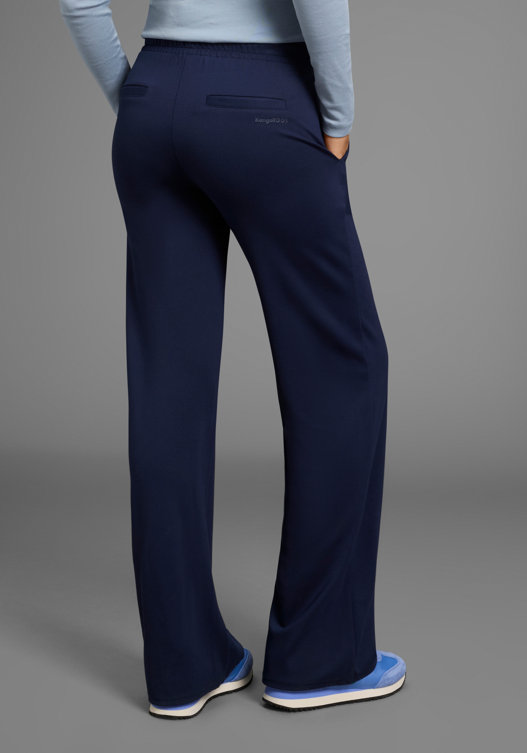 KangaROOS Palazzohose, im Loose Fit mit Kordelzug