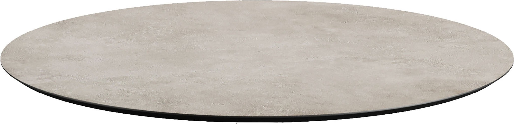 Tischplatte ESSENTIALS, B:70cm H:1,2cm T:70cm Ø:70cm, grau, Massivholz, Tischplatten, in verschiedenen Formen und Farben erhältlich