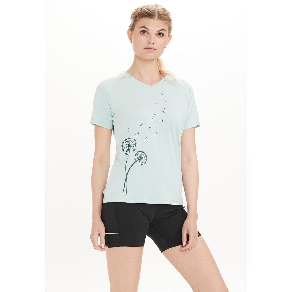 ENDURANCE Funktionsshirt »Plina W S/S Tee«, mit trendigem Frontprint