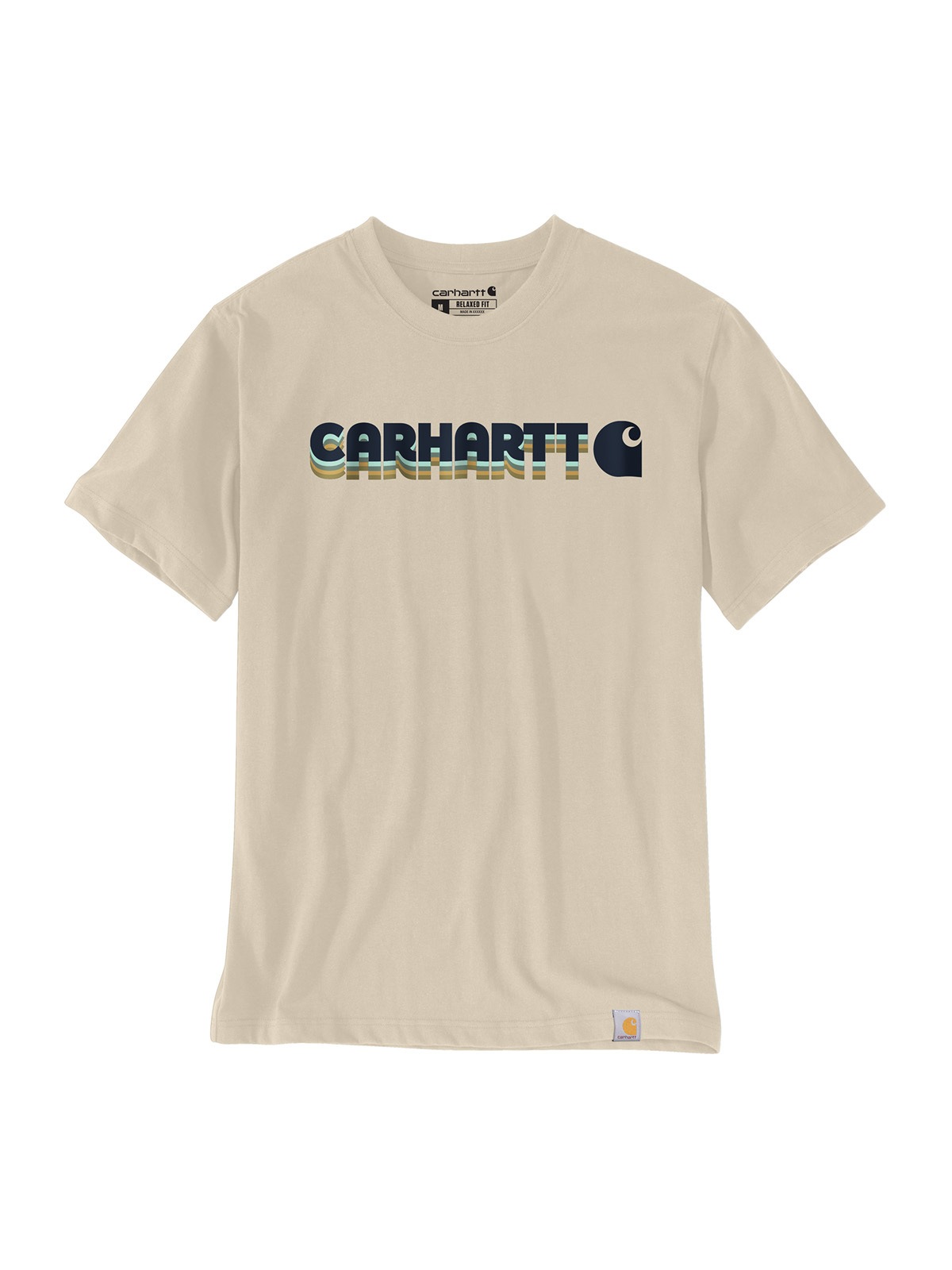 CARHARTT Herren T-Shirt "Bekleidung 107318-A16 Carhartt Logo", weiß, Gr. XXL, Obermaterial: 100% Baumwolle CO., Shirts