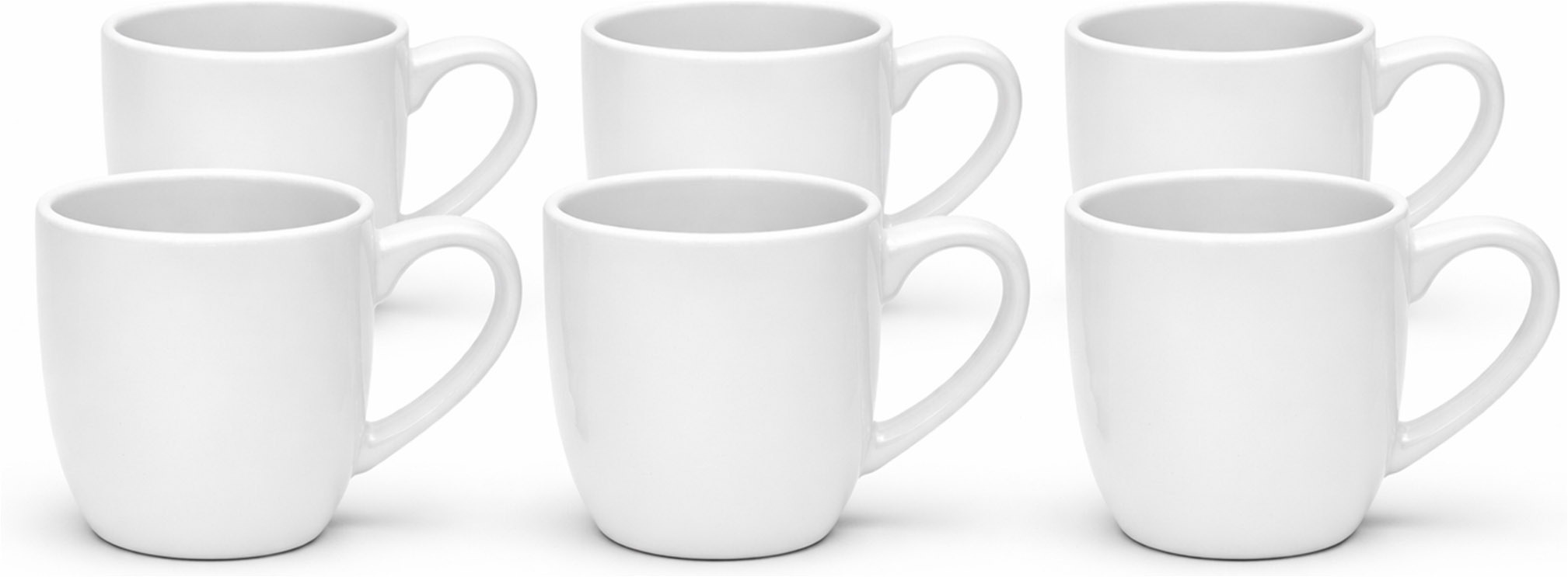 van Well Becher "Kaffeebecher 350 ml Malmö, 6 Stück" spülmaschinen- und mikrowellengeeignet