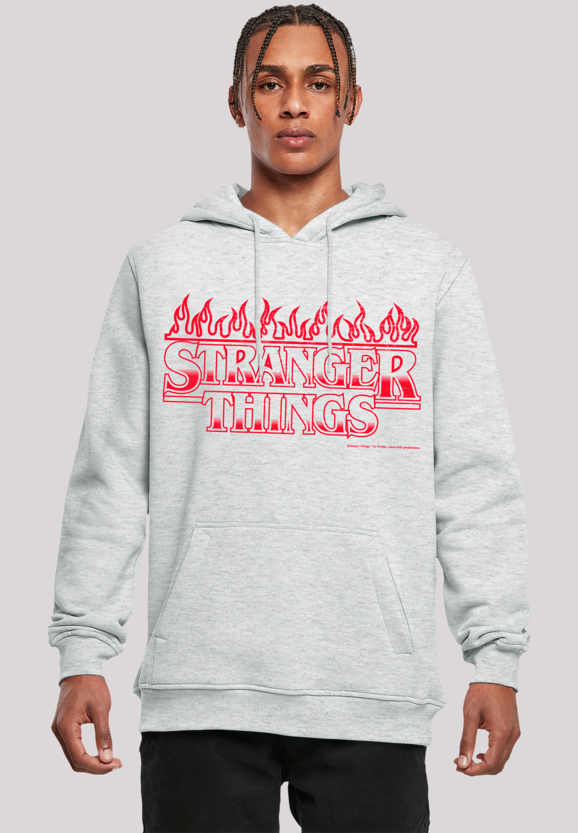 Kapuzenpullover »Stranger Things Flames Netflix TV Series«, Premium Qualität