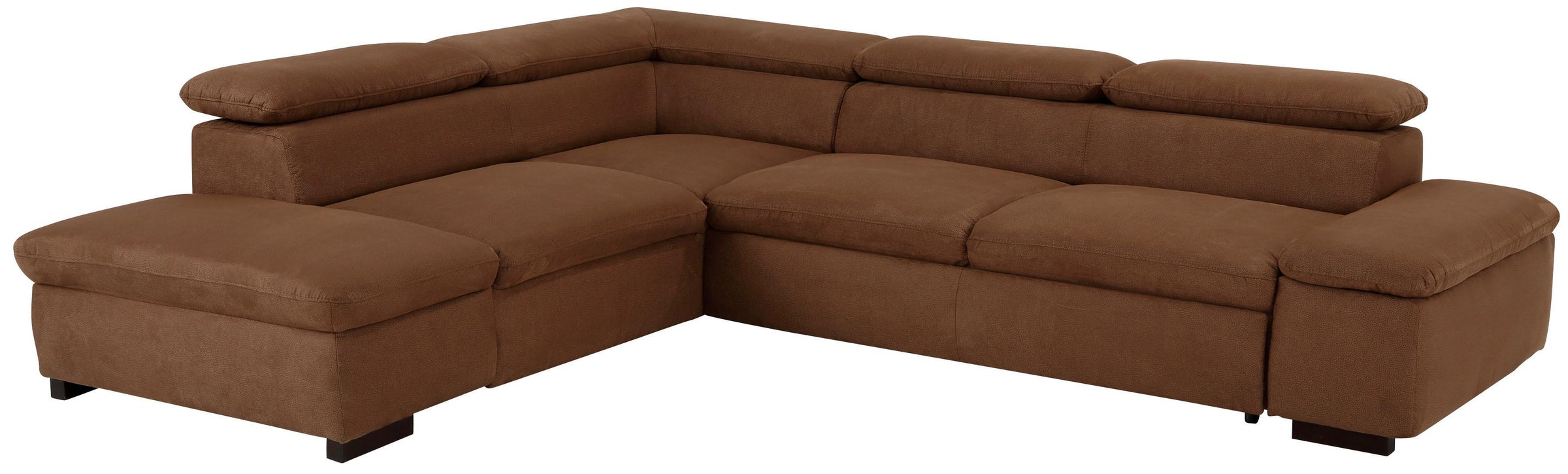 Home affaire Ecksofa "Alberto L-Form" mit Kopfteilverstellung, wahlweise mi günstig online kaufen