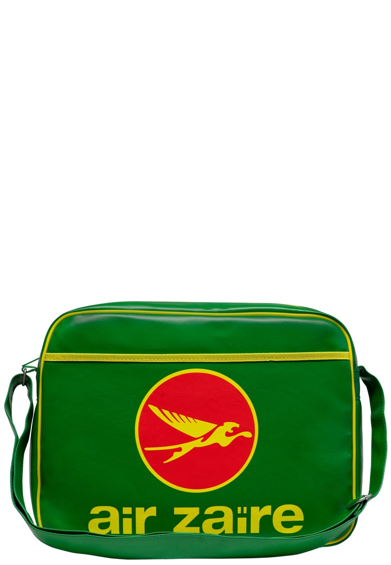 LOGOSHIRT Schultertasche "Air Zaire", mit Air Zaire-Frontdruck