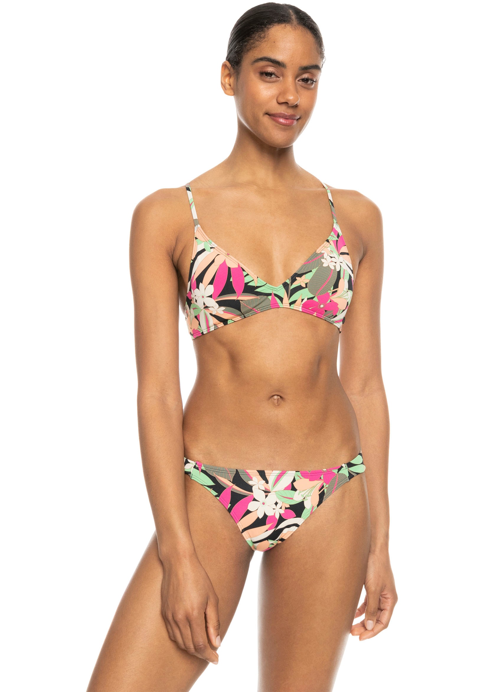 Roxy Push-Up-Bikini »BEACH CLASHORT SLEEVEICS  KVJ8«, (2 St.)