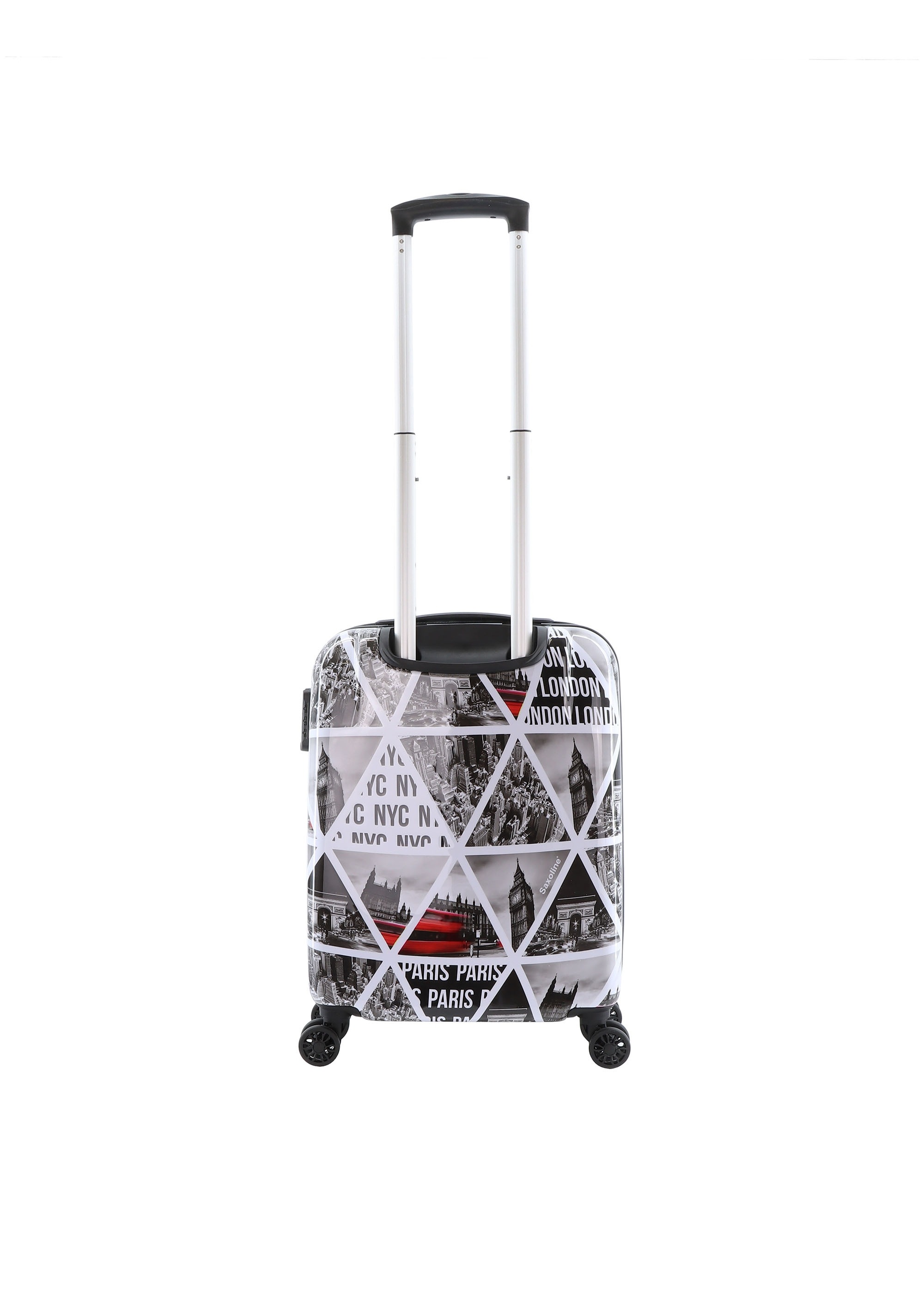 Saxoline® Koffer »Cities« mit voll integriertem Aluminium-Trolley-System