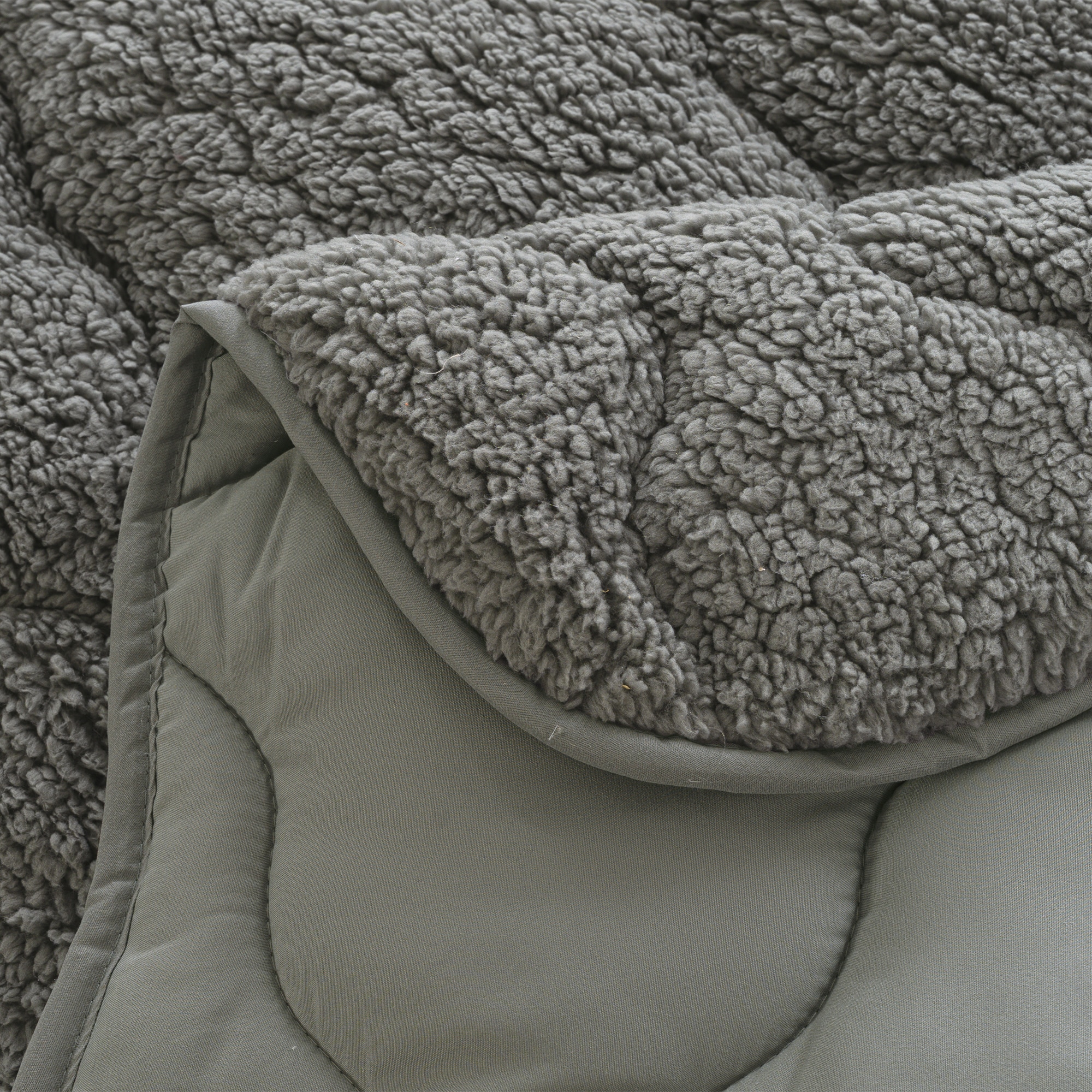 OTTO home Microfaserbettdecke »Elvia, Teddy Plüsch Bettdecke« warm 1 Stk. tlg. Warme Winter Uni Bettdecke