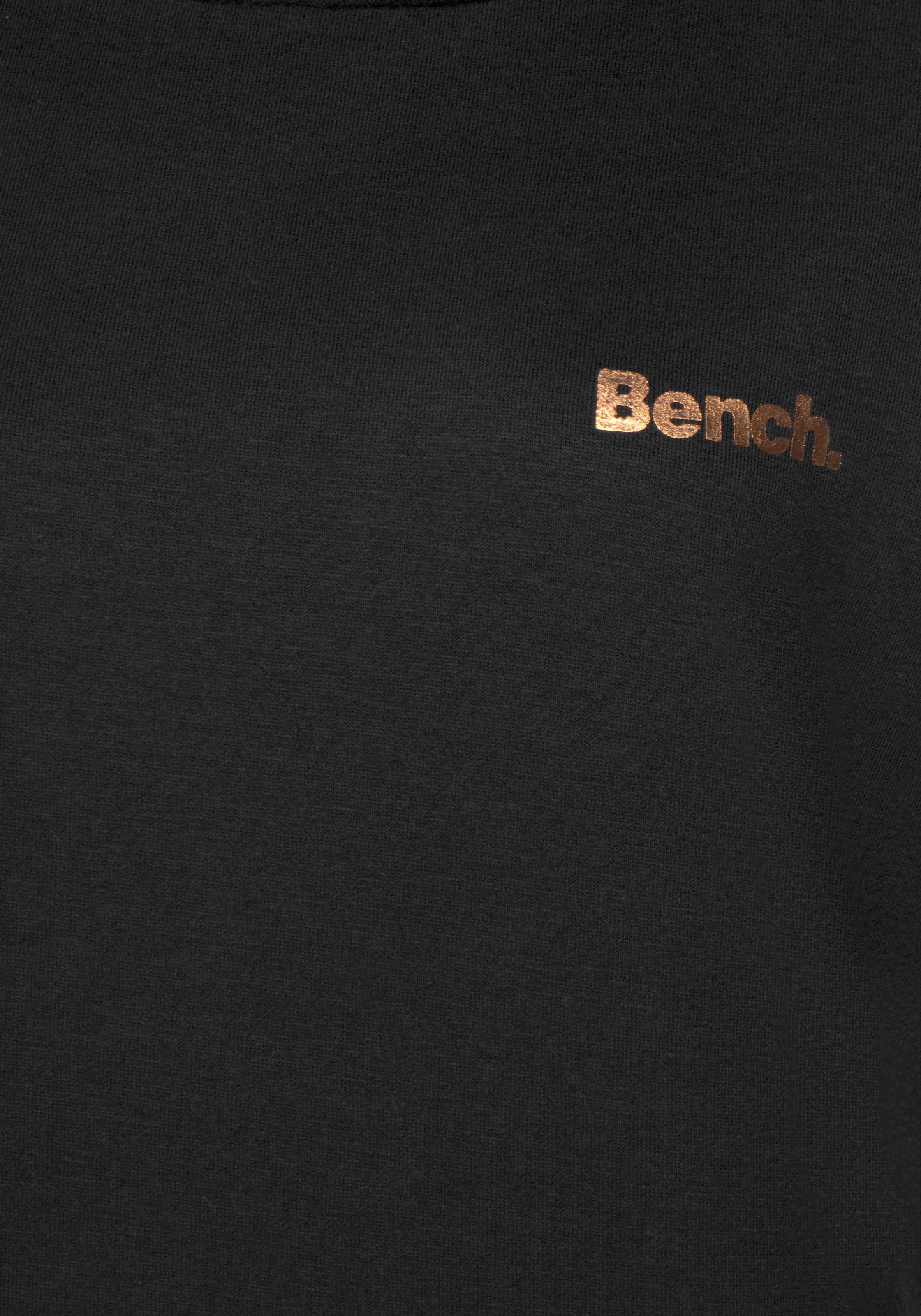 Bench. Loungewear Longsweatshirt »mit Stehkragen in Layeroptik«, und Kängurutasche, Loungewear, Loungeanzug