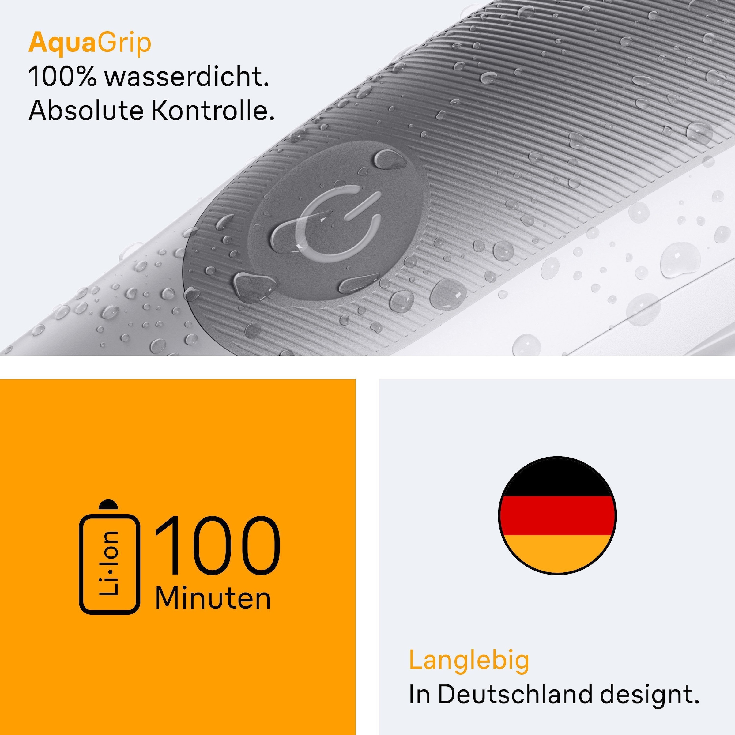 Braun Haarschneider »Body Groomer BG5500«, Trimmen für empfindliche Bereiche, 100 Min Akkulaufzeit, wasserdicht