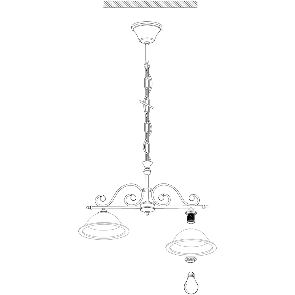EGLO Hängeleuchte »MURCIA«, 2 flammig-flammig