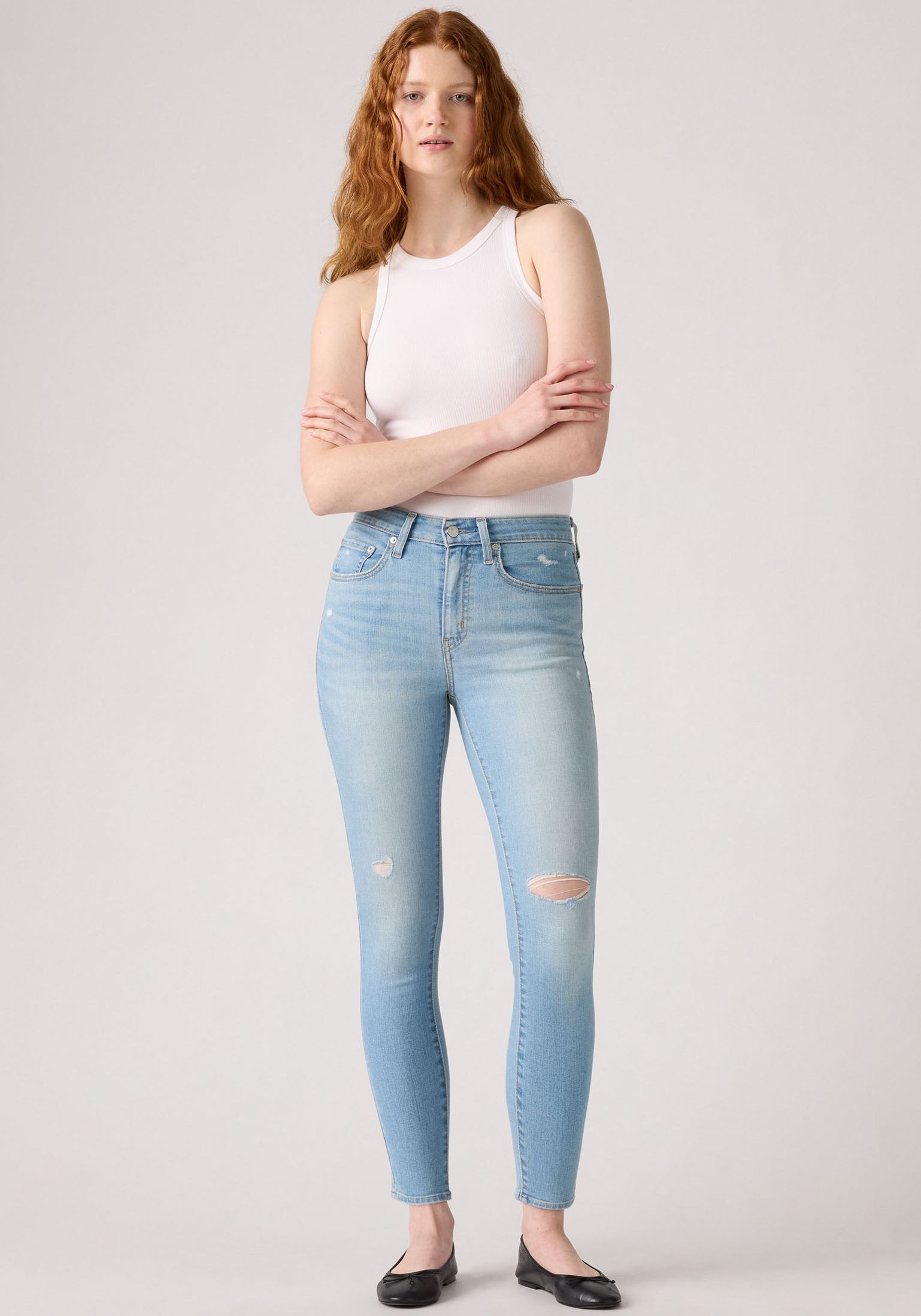 Levis "721 HIGH RISE SKINNY" mit hohem Bund günstig online kaufen