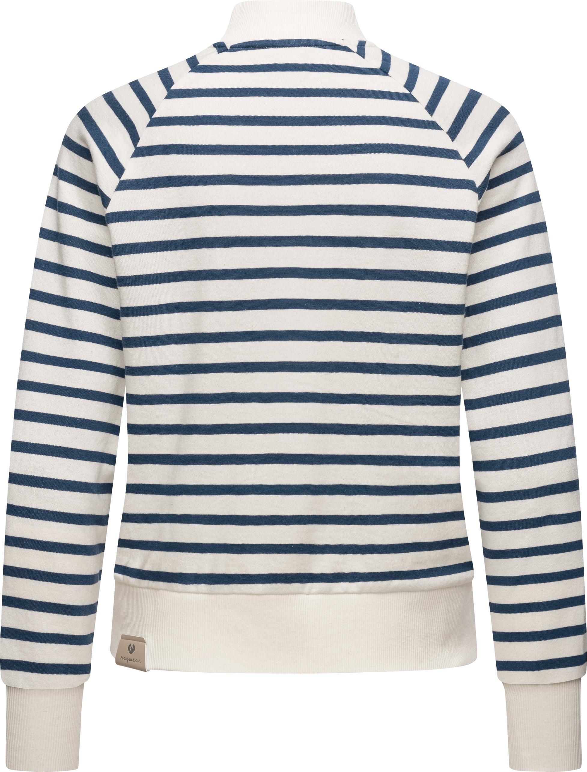 Thumbnail - Ragwear Sweatshirt "Majjorka", Stylisches Damen Langarmshirt mit Rippbündchen und Zierknöpfen