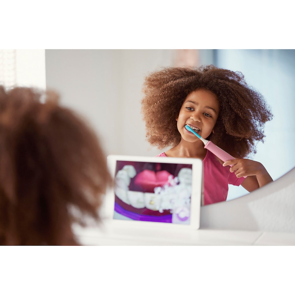 Philips Sonicare Elektrische Kinderzahnbürste »HX6352/42«, 2 St. Aufsteckbürsten