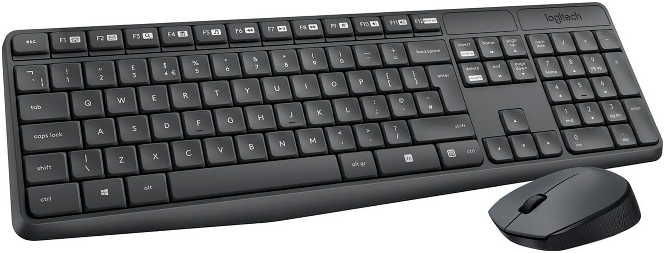 Logitech Tastatur »MK235« (Ziffernblock-Windows...