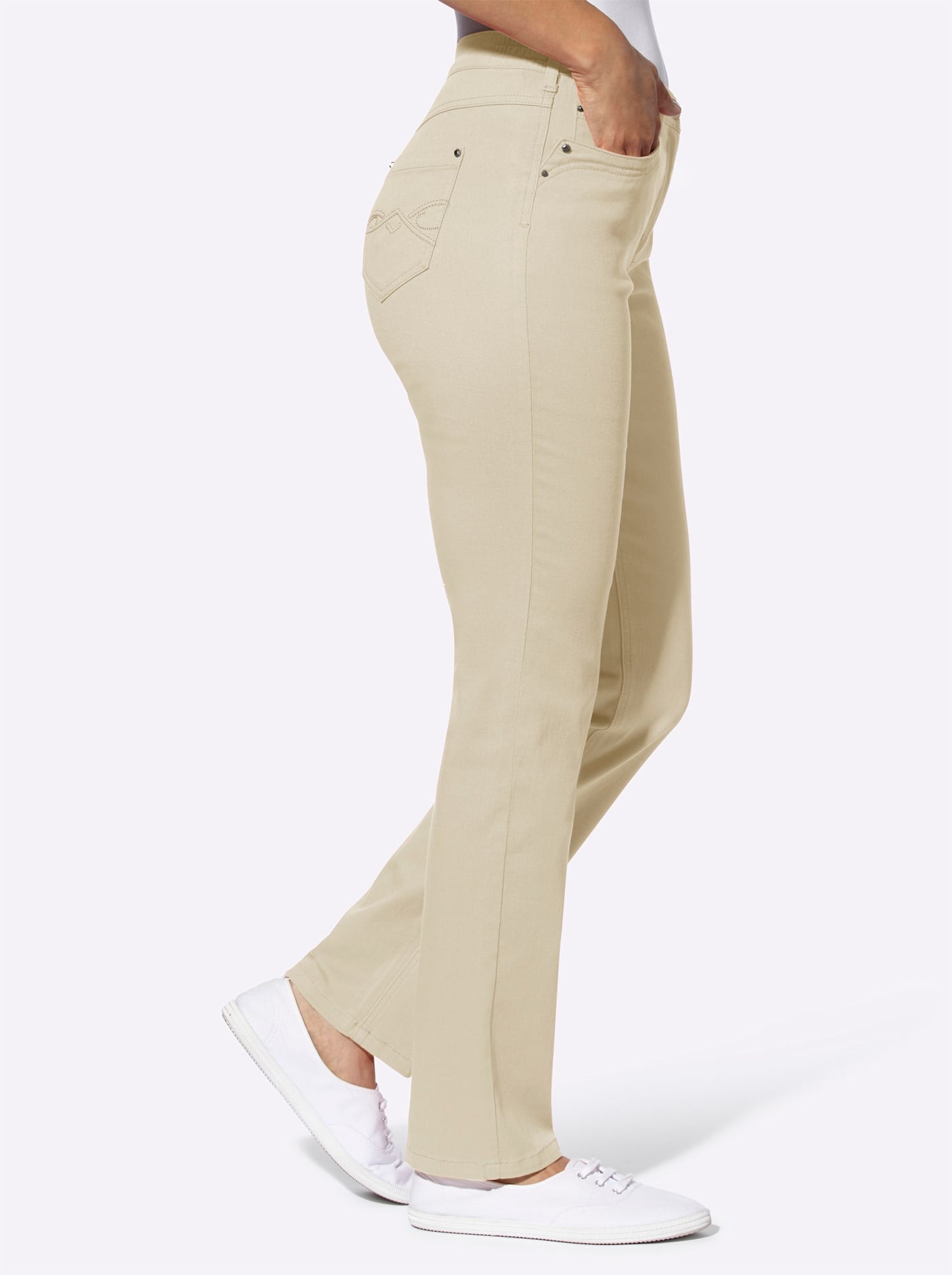 Casual Looks Bequeme Jeans, (1 tlg.)