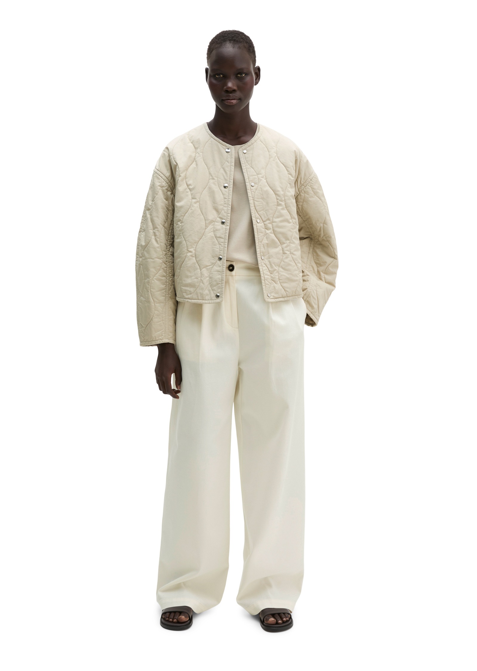 Marc O'Polo Outdoorjacke »aus wasserabweisendem Twill«