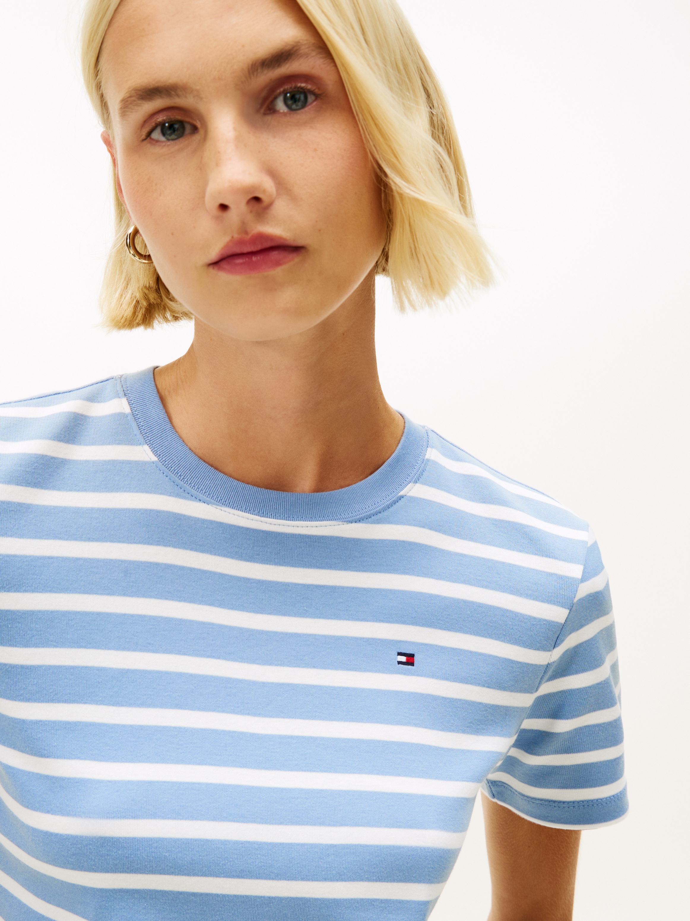 Tommy Hilfiger T-Shirt "SLIM CODY C-NK SS" Baumwolle, slim fit günstig online kaufen