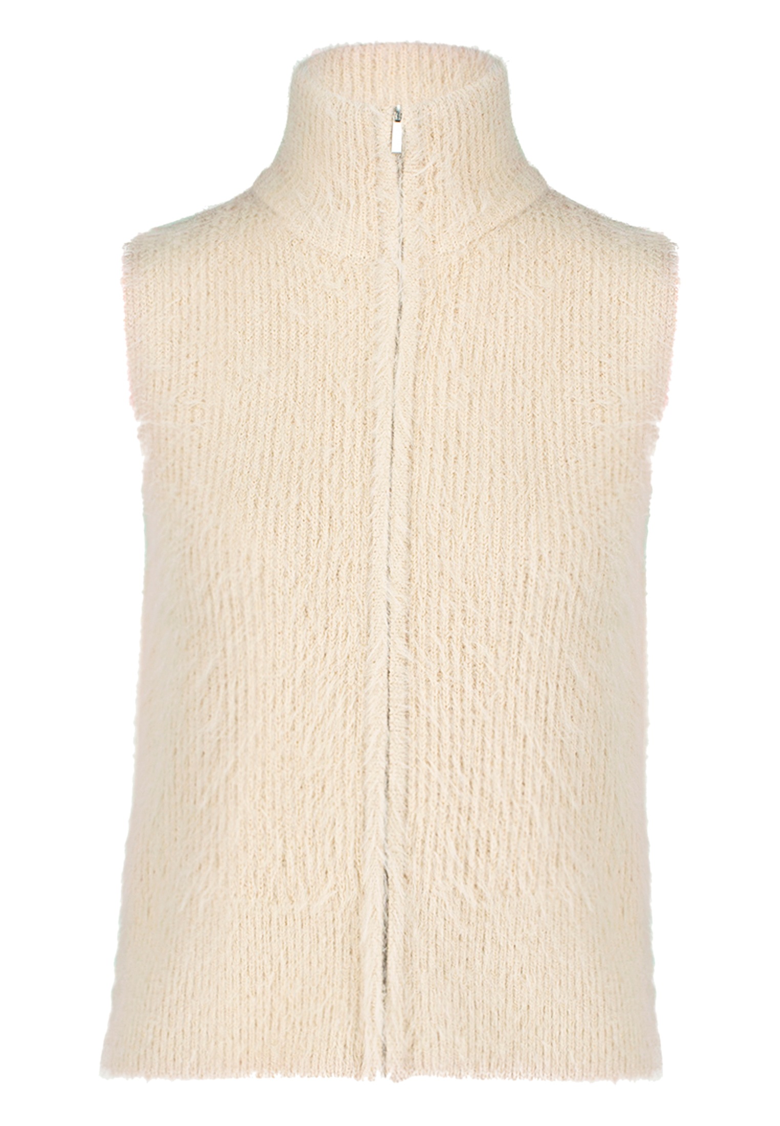 Zero Strickjacke »zero Damen Strickweste mit Reißverschluss«, Plain/ohne Details