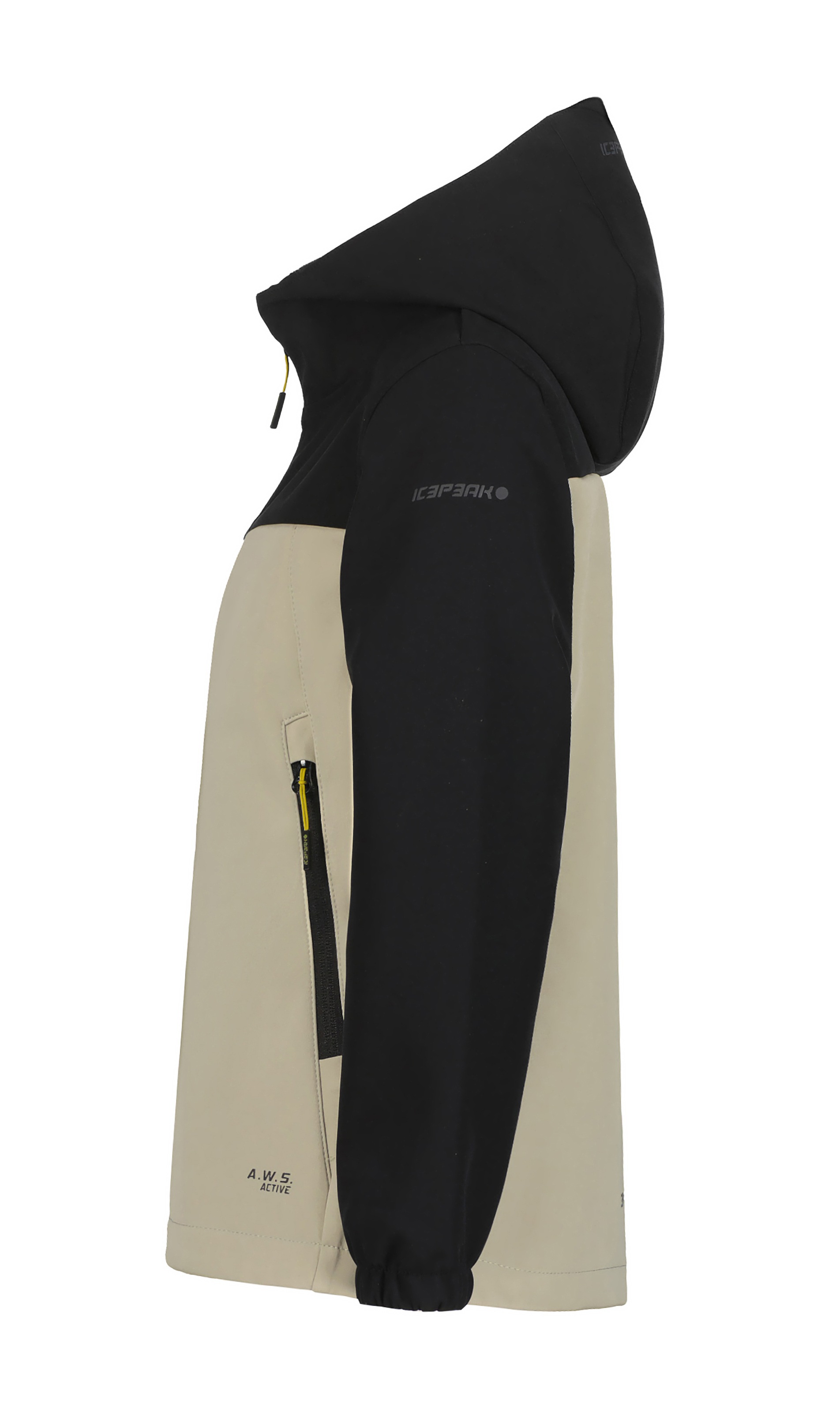 Thumbnail - Icepeak Softshelljacke "KONAN JR" 1 Stk. tlg. mit Kapuze aus winddichtem und wasserabweisendem Material