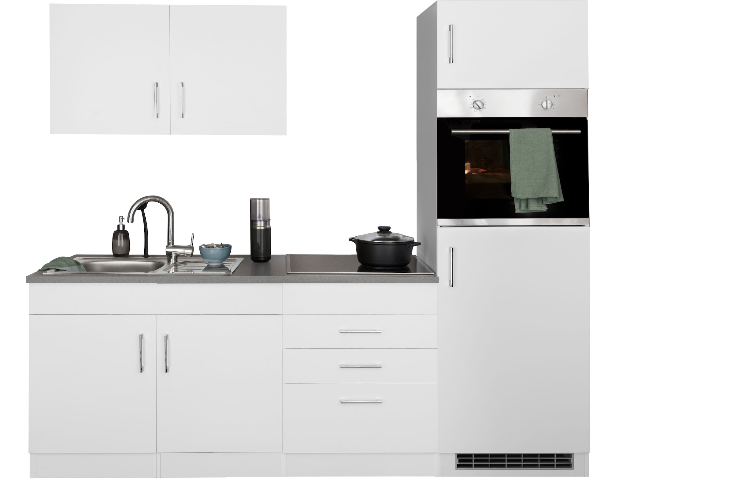 KOCHSTATION Küchenzeile "KS-Paris – Küchen mit einzigartigen Fotomotiven au günstig online kaufen