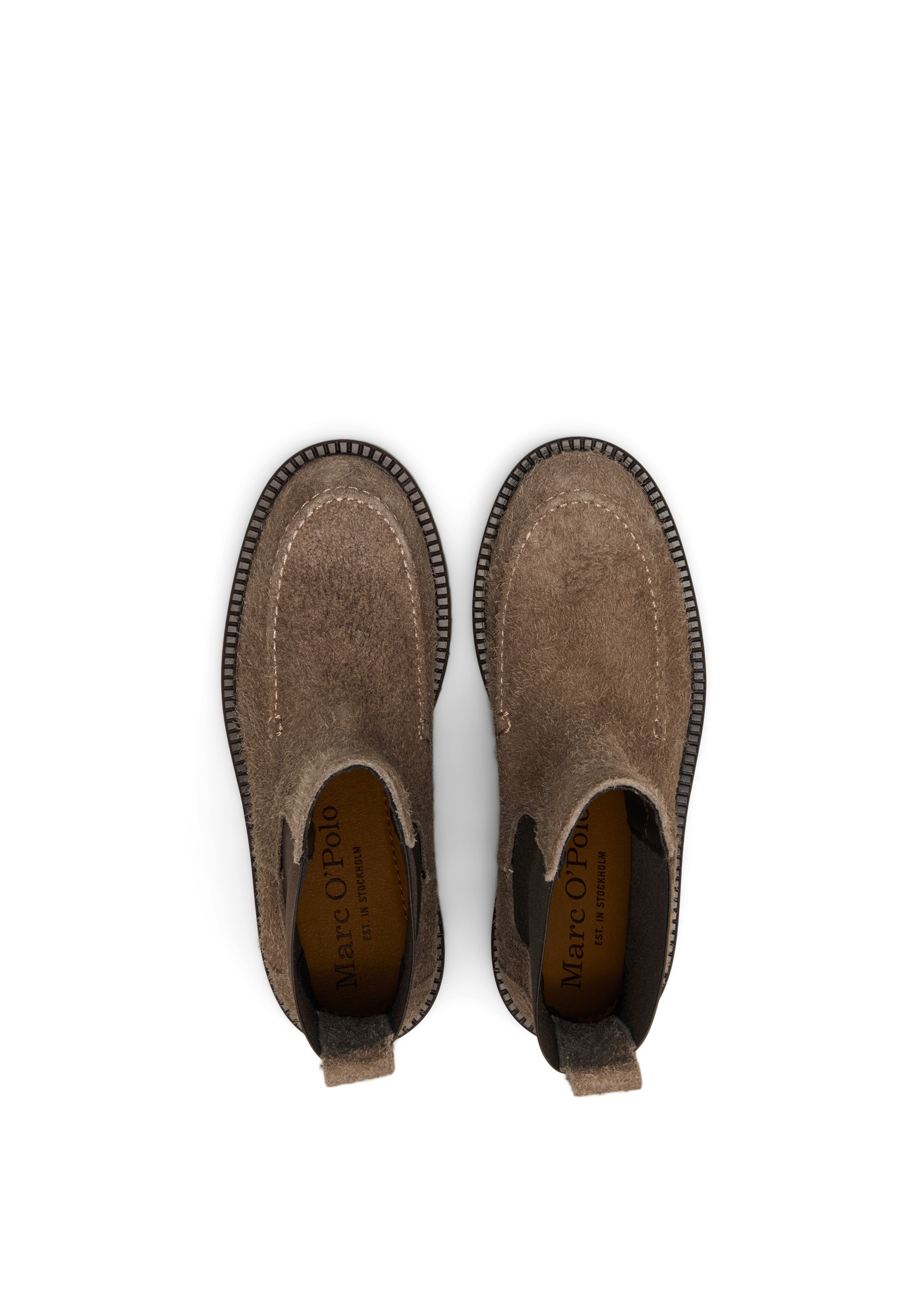 Marc O'Polo Chelseaboots »aus langhaarigem Veloursleder«