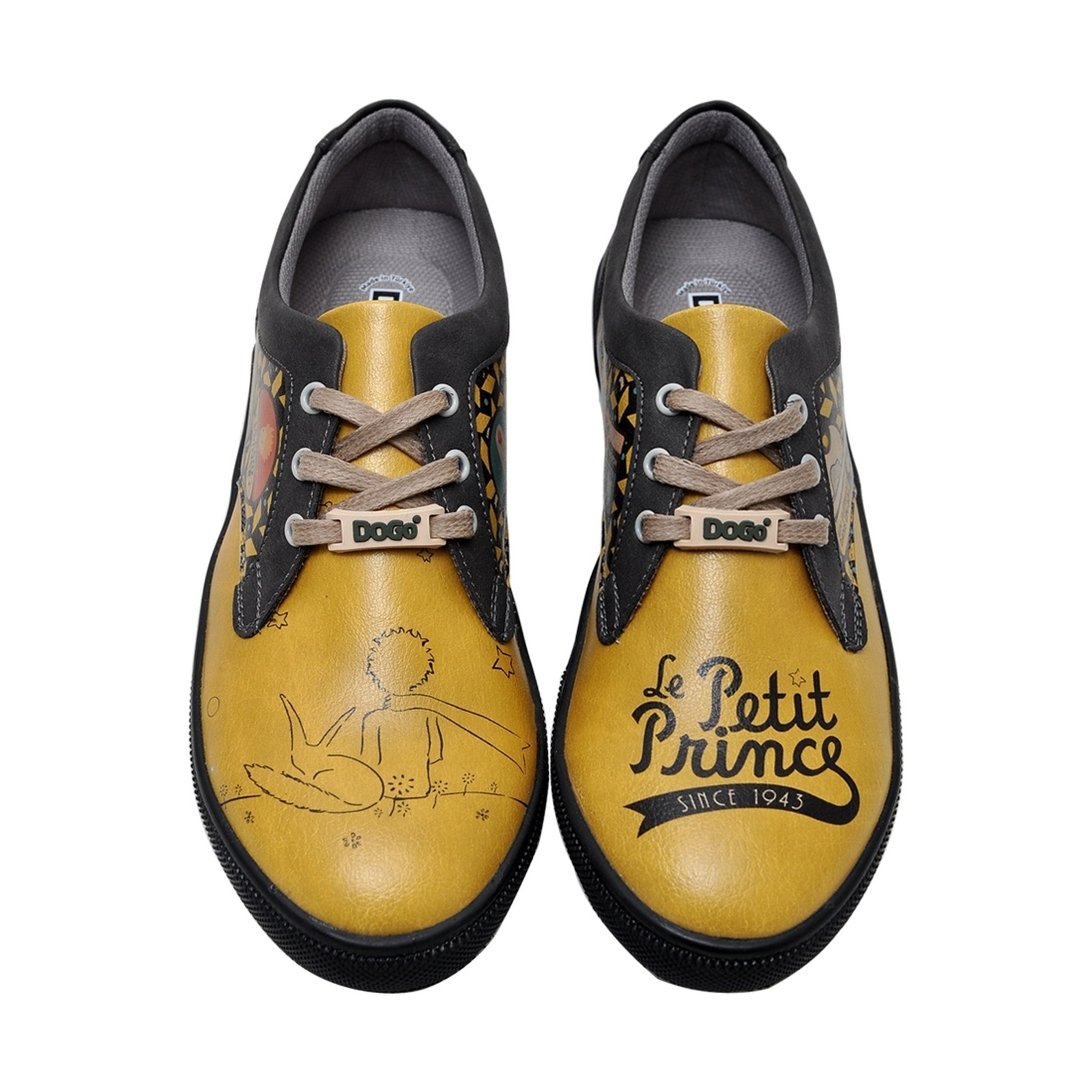 DOGO Sneaker »The Yellow Side of Me Le Petit Prince«, Vegan