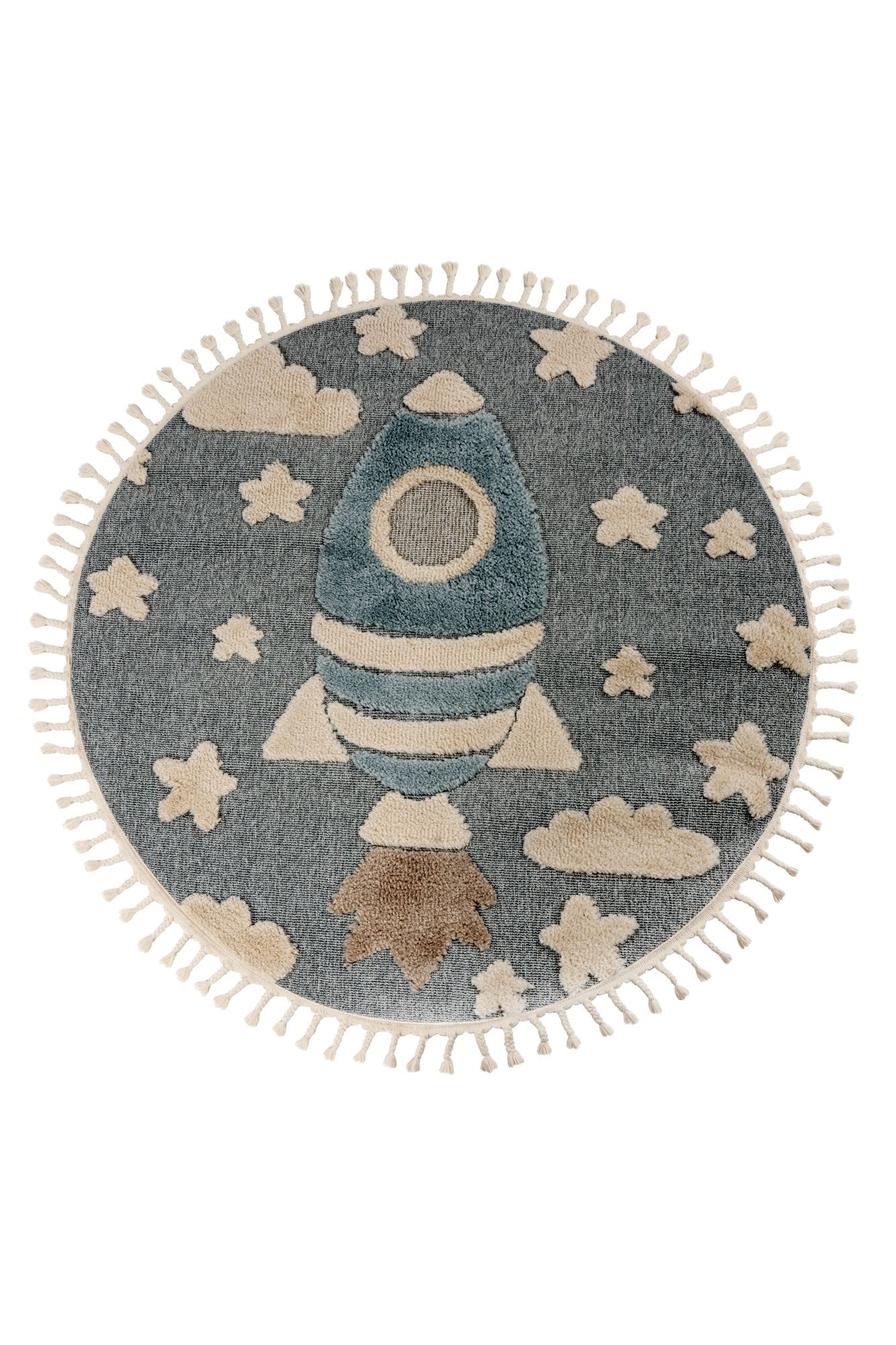 Kayoom Kinderteppich "Modena 416" rechteckig 11 mm Höhe auch in rund, Kurzf günstig online kaufen