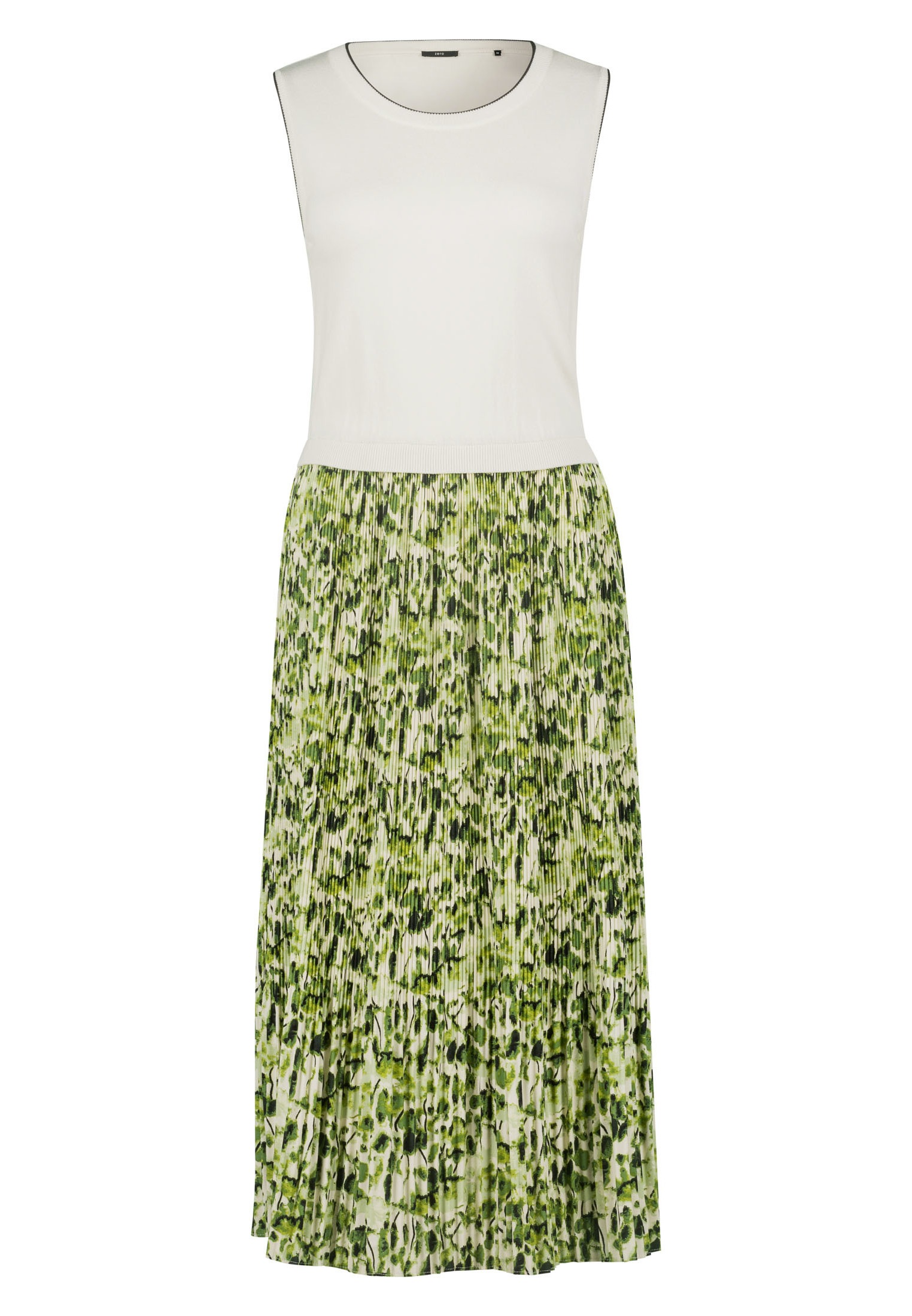 Zero Midikleid »zero Midikleid mit Plisseerock«, Falten