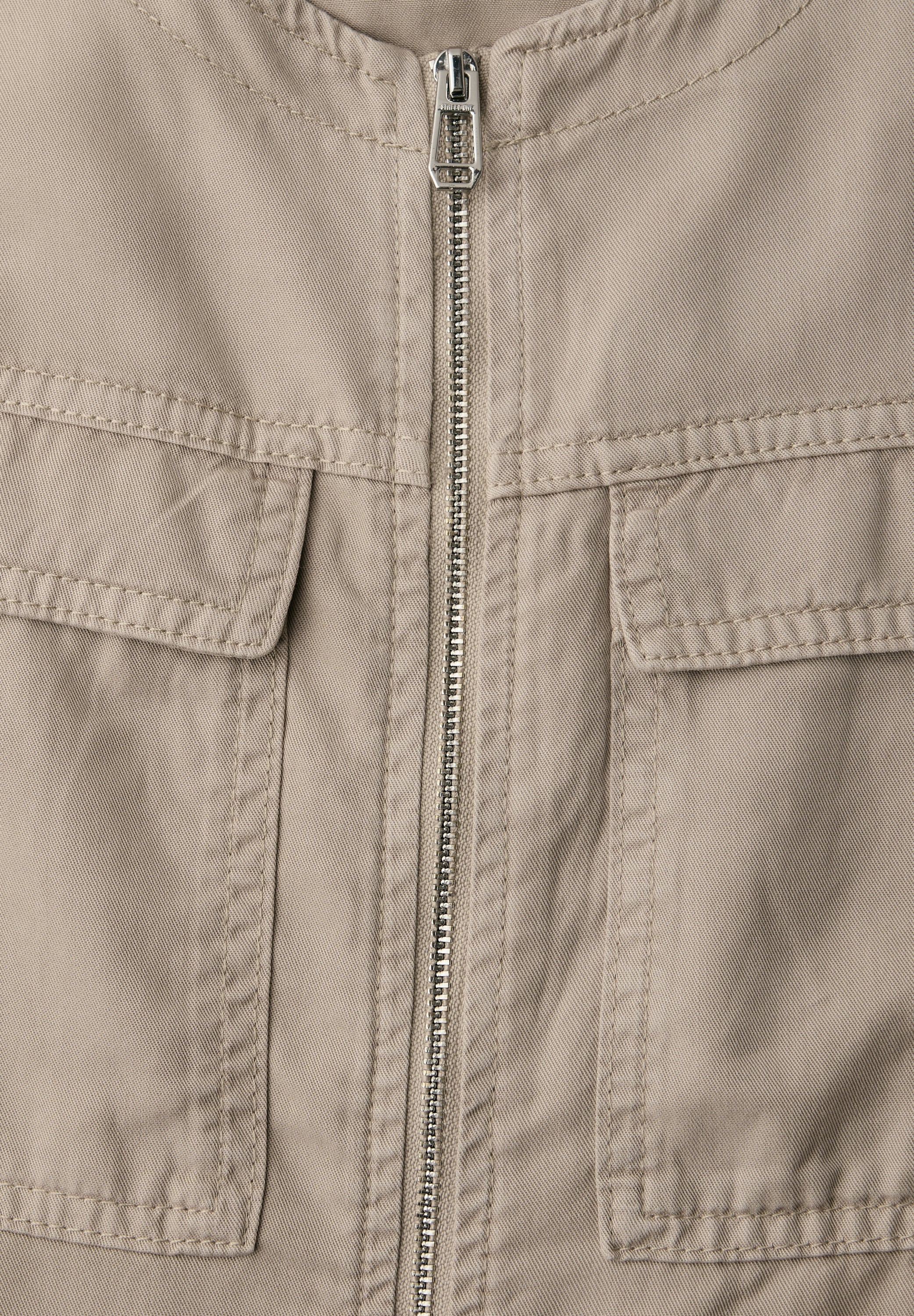 STREET ONE Kurzjacke ohne Kapuze mit Brusttasche