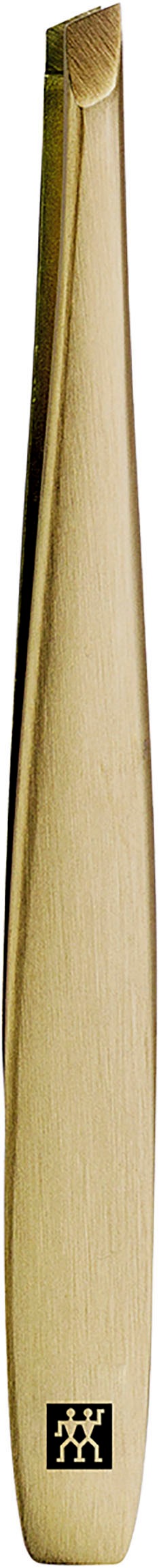 Zwilling Augenbrauenpinzette »TWINOX GOLD EDITION SCHRÄGE PINZETTE« kaufen