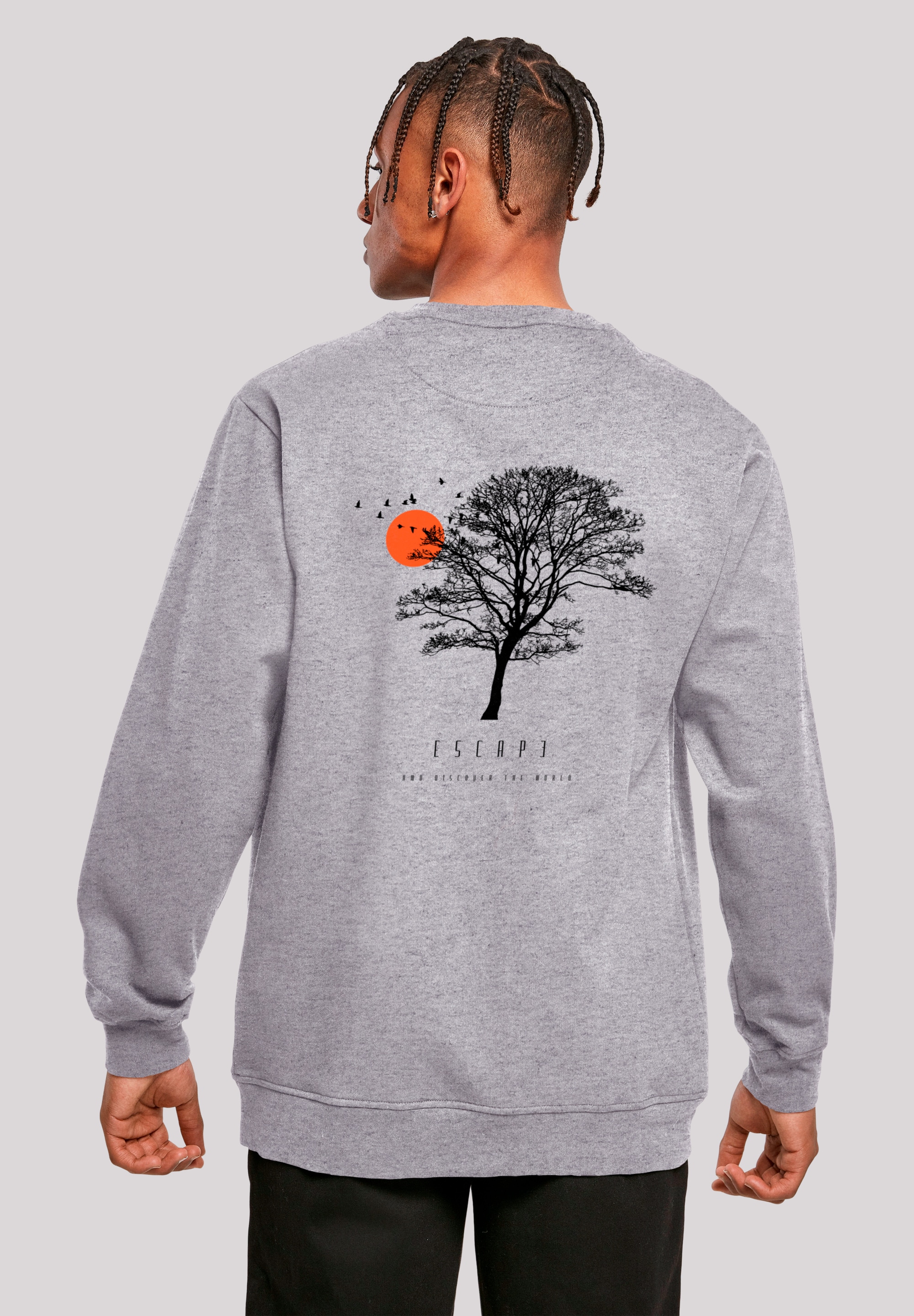 F4NT4STIC Sweatshirt "Escape Discover the World Tree Birds", Premium Qualit günstig online kaufen