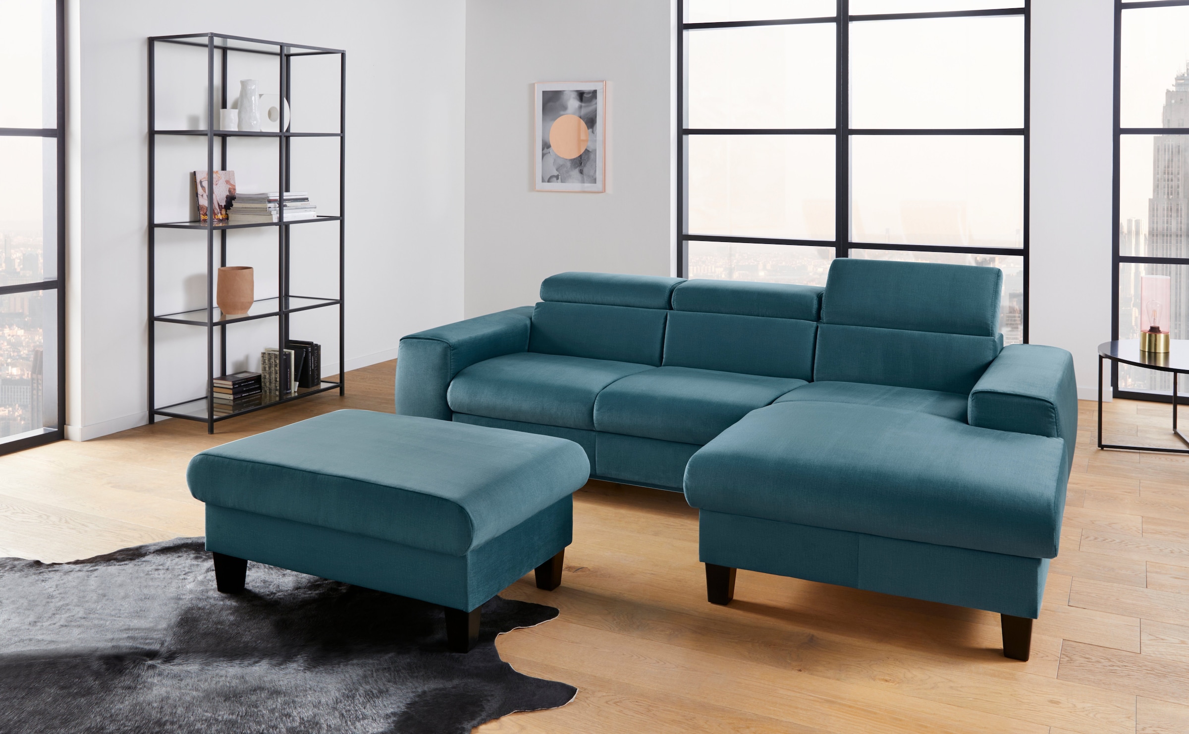 COTTA Polstergarnitur "Morven L-Form", (Set), Set bestehend aus: Ecksofa mi günstig online kaufen