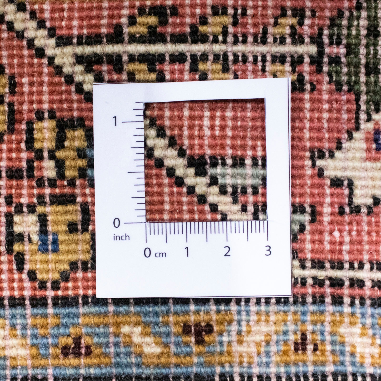 morgenland Wollteppich »Ardebil Teppich handgeknüpft weiß«, rechteckig, handgeknüpft