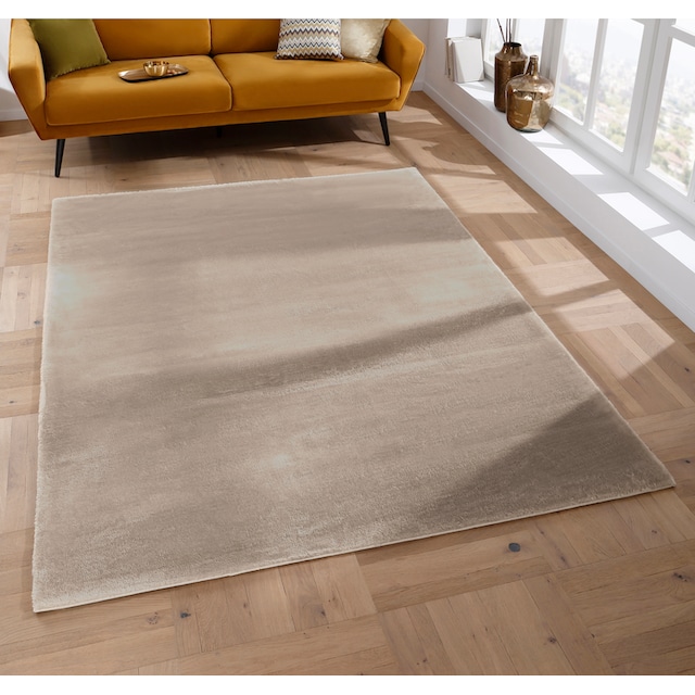 Leonique Hochflor-Teppich »Cashmere, Fell-Optik«, rechteckig, changierend, weiche  Teppiche, Wohnzimmer, Schlafzimmer, Kinderzimmer | BAUR